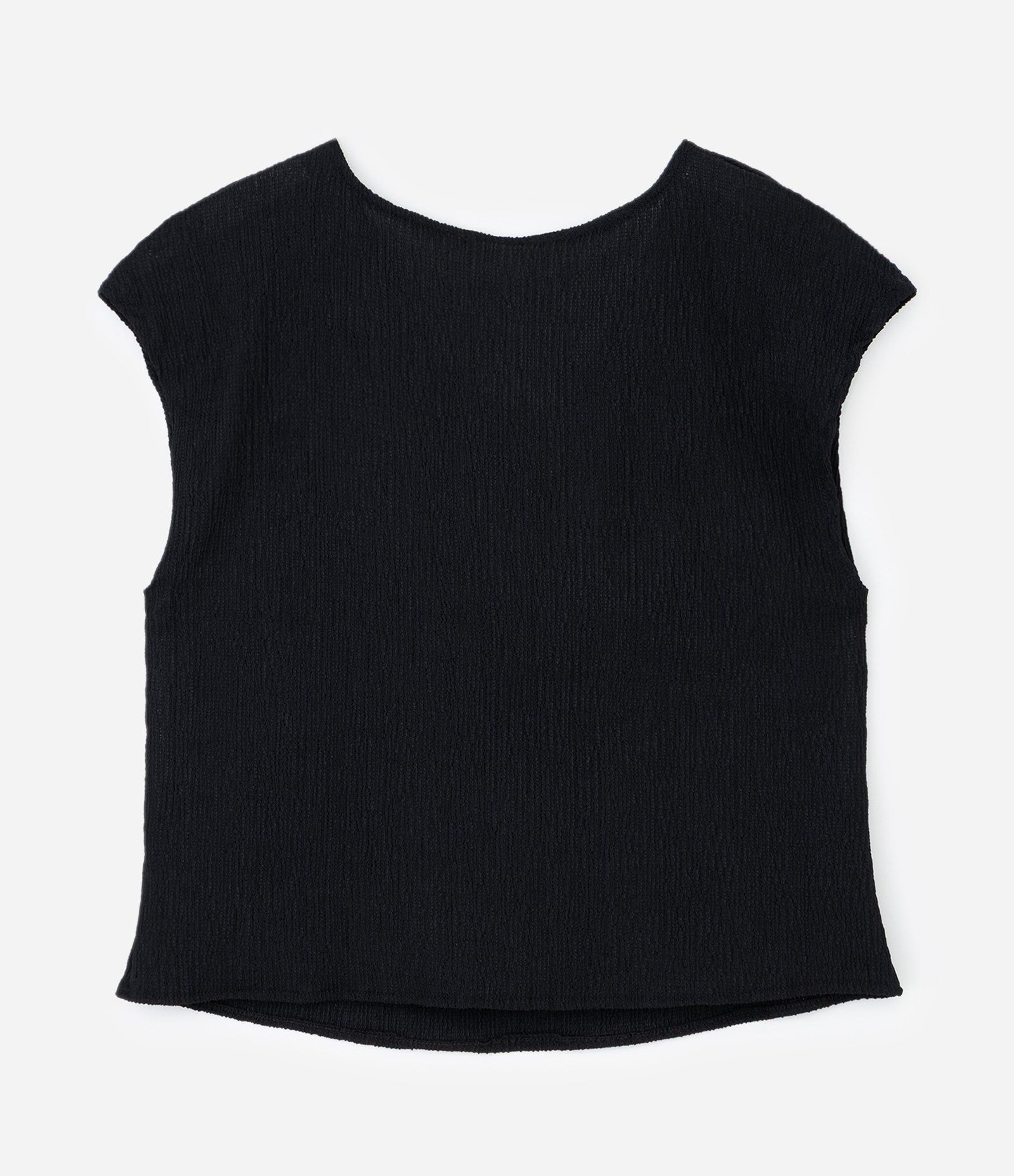 Blusa Regular Texturizada com Decote Degagê Curve & Plus Size Preto 2