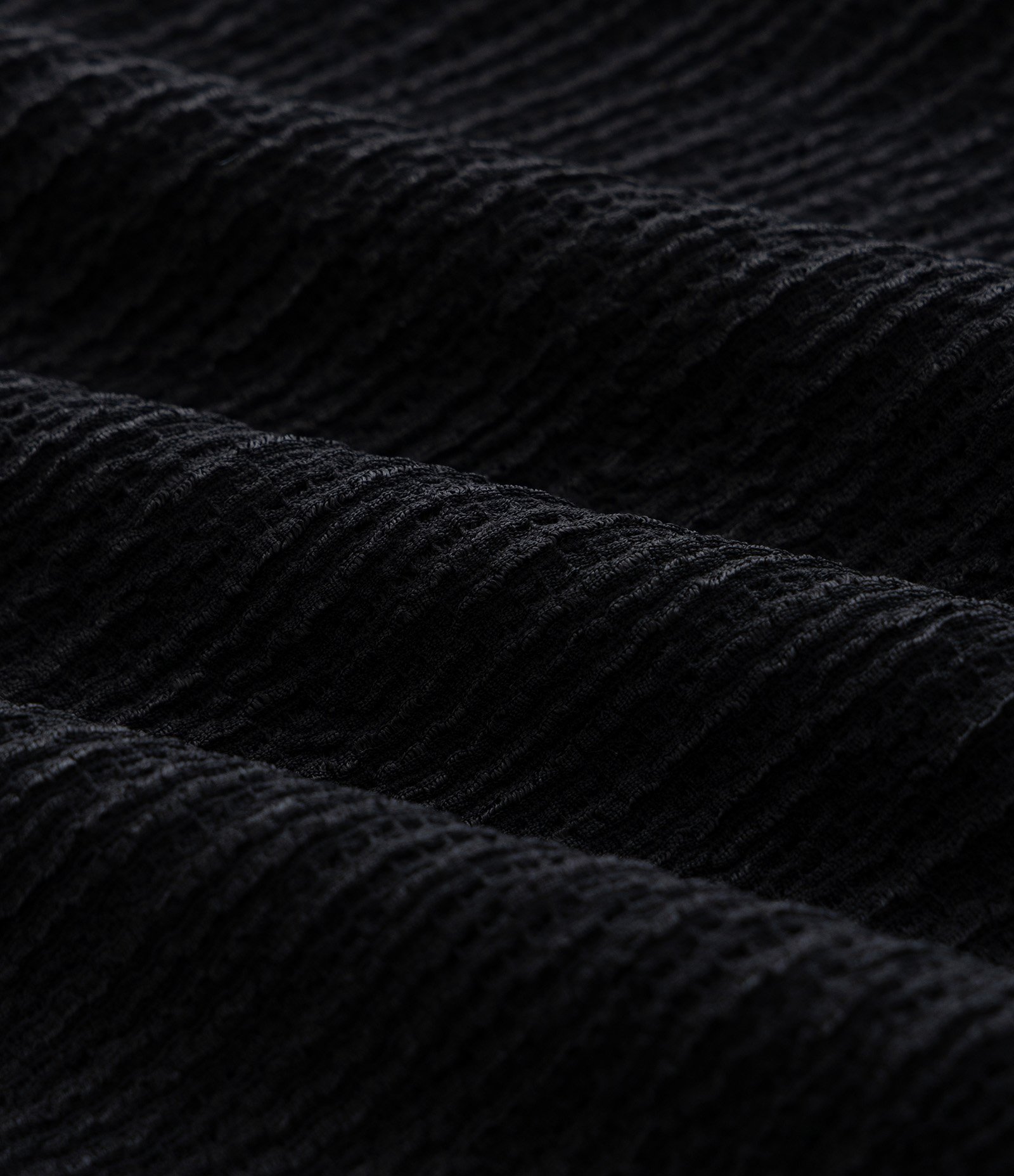 Blusa Regular Texturizada com Decote Degagê Curve & Plus Size Preto 3