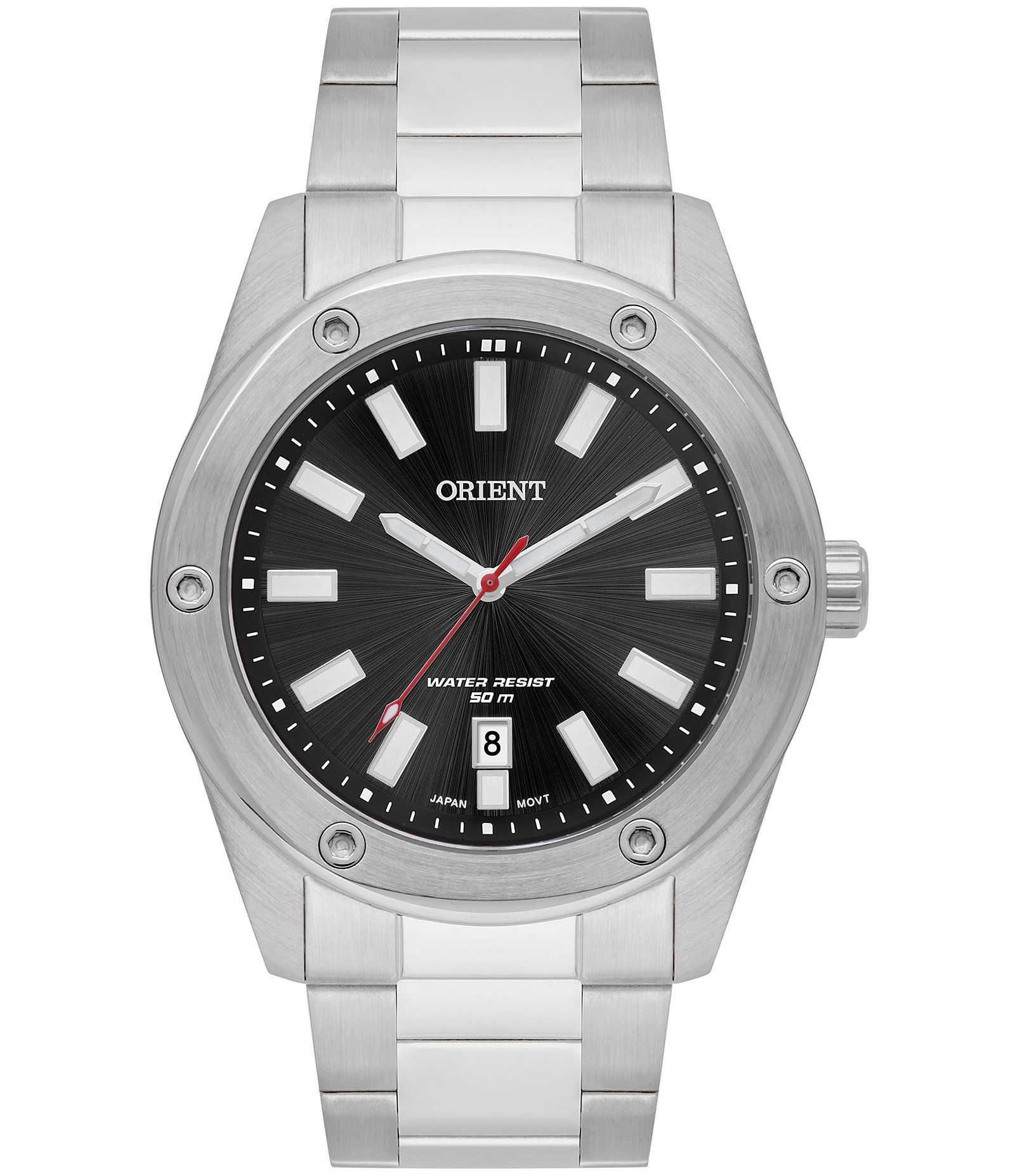 Relógio Analógico Masculino Orient Prata 1