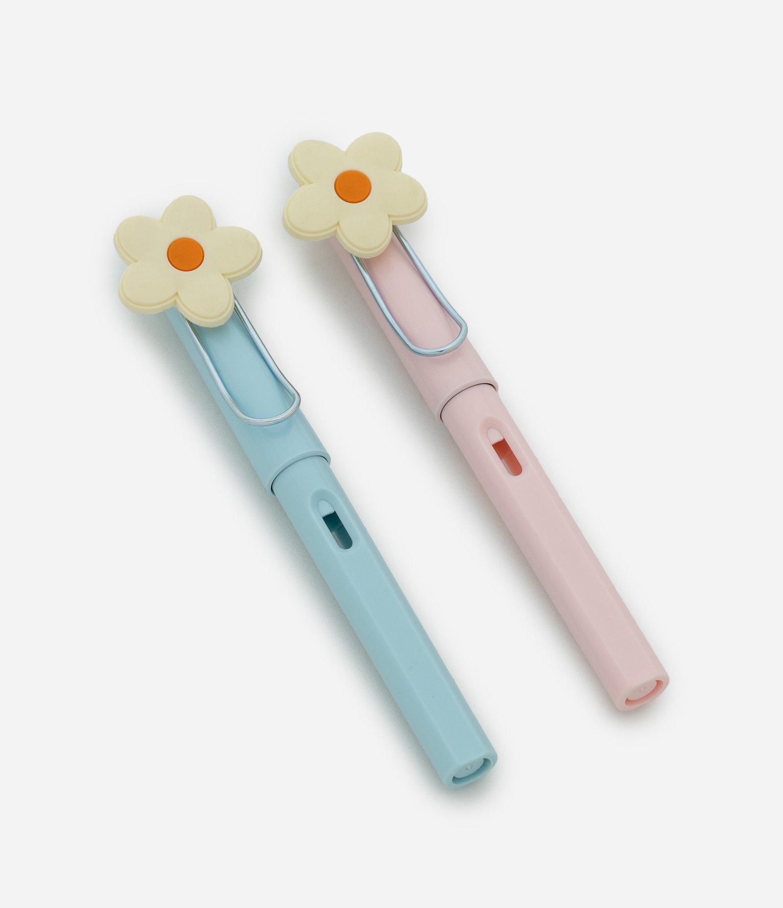 Lápis Infinito com Enfeite de Flor Multicores 4