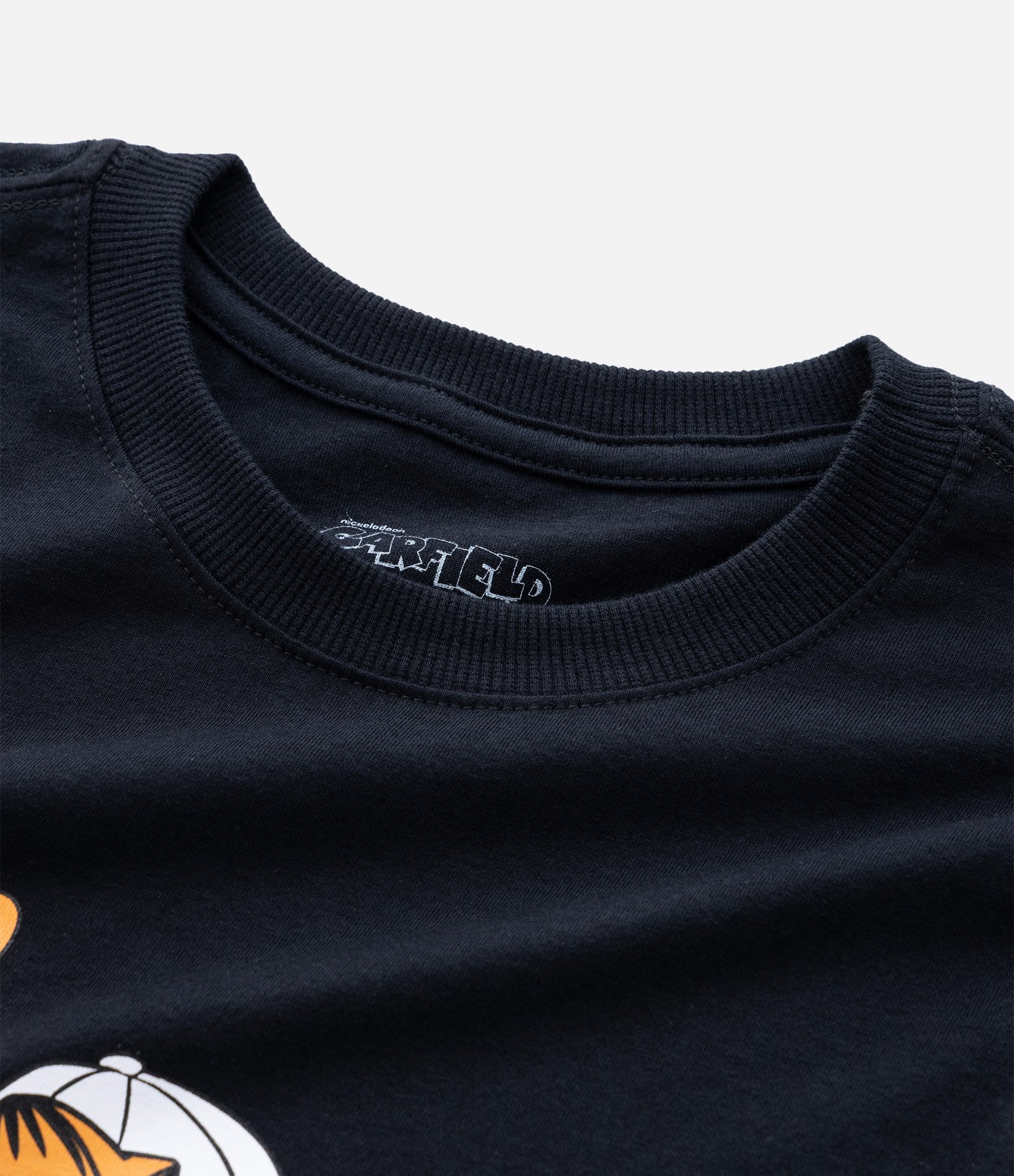 Camiseta Infantil com Estampa Garfield Basquete – Tam 5 a 14 Anos Preto 4