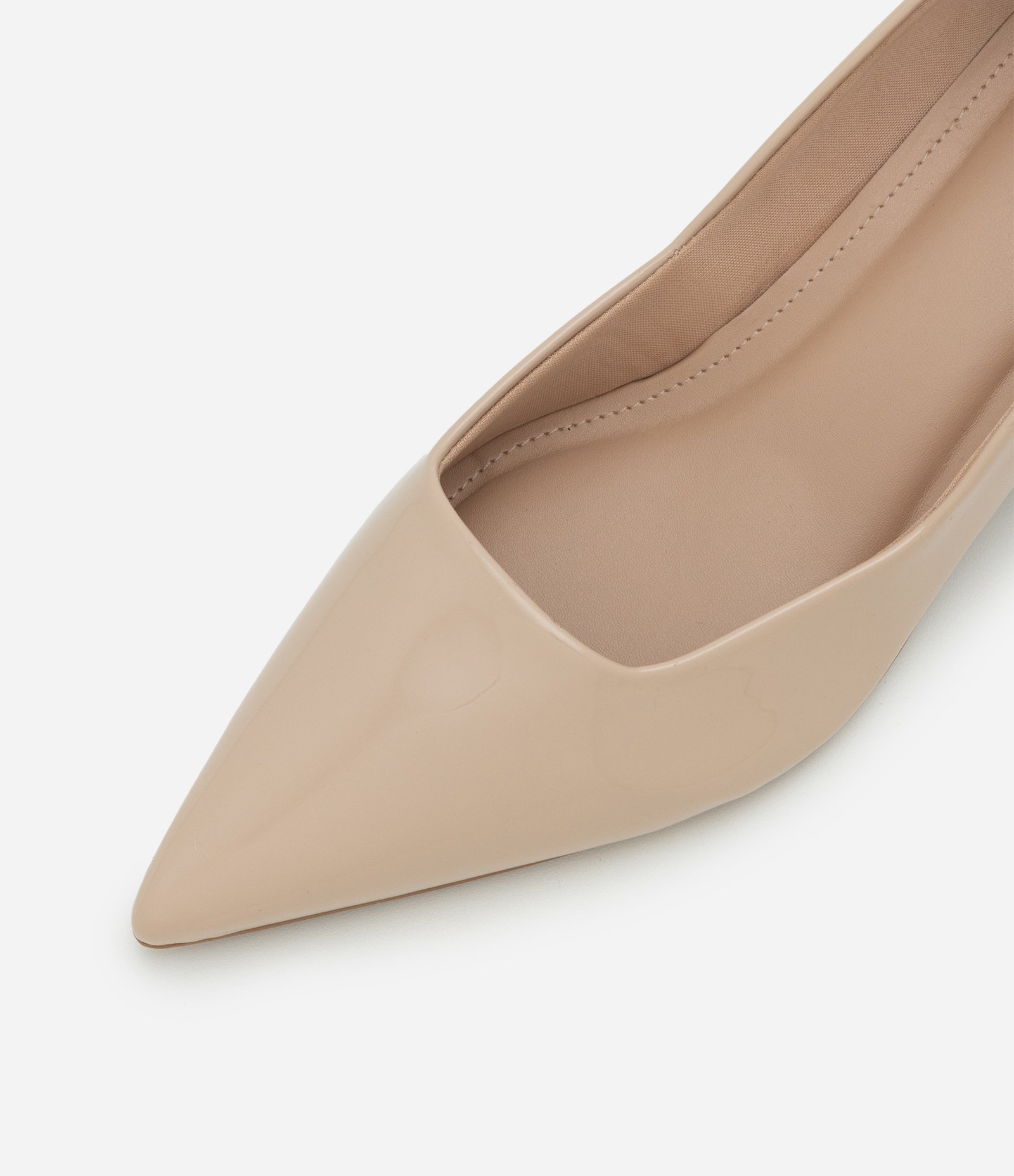 Sapato Scarpin Básico com Salto Bloco Bege 3