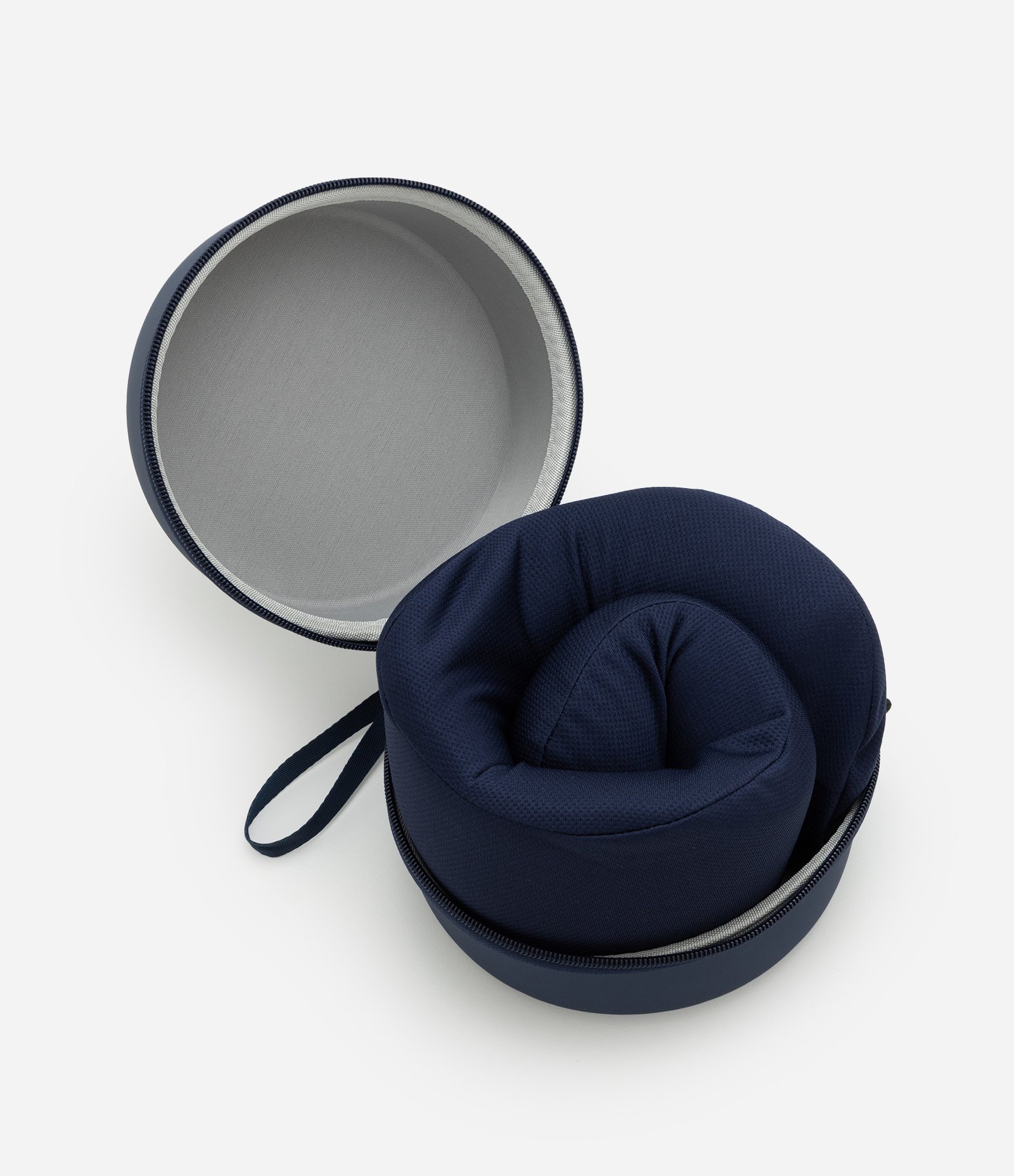 Travesseiro de Viagem com Capa Azul 4