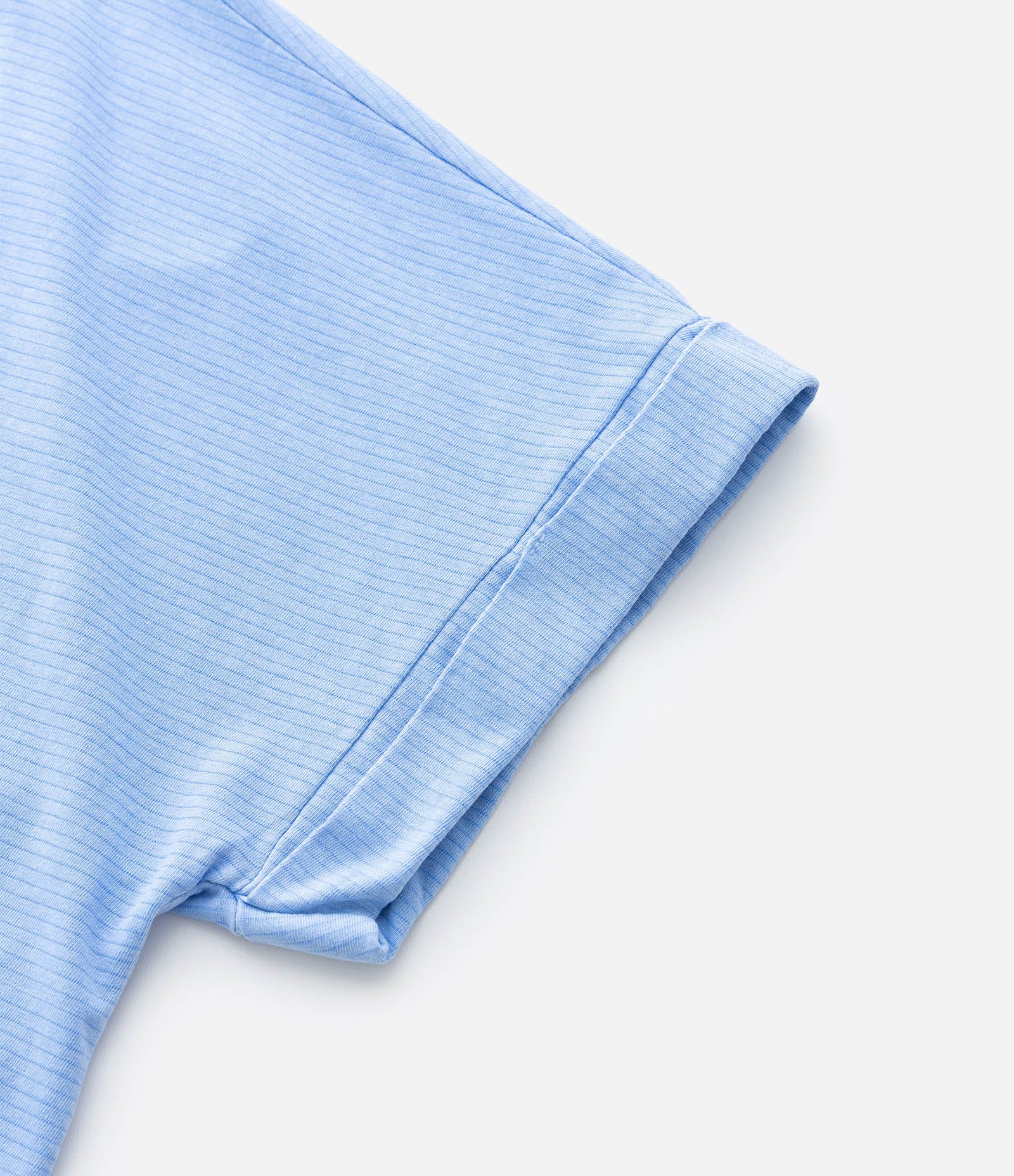 Blusa Boxy em Meia Malha com Bordado Tucano Azul 8