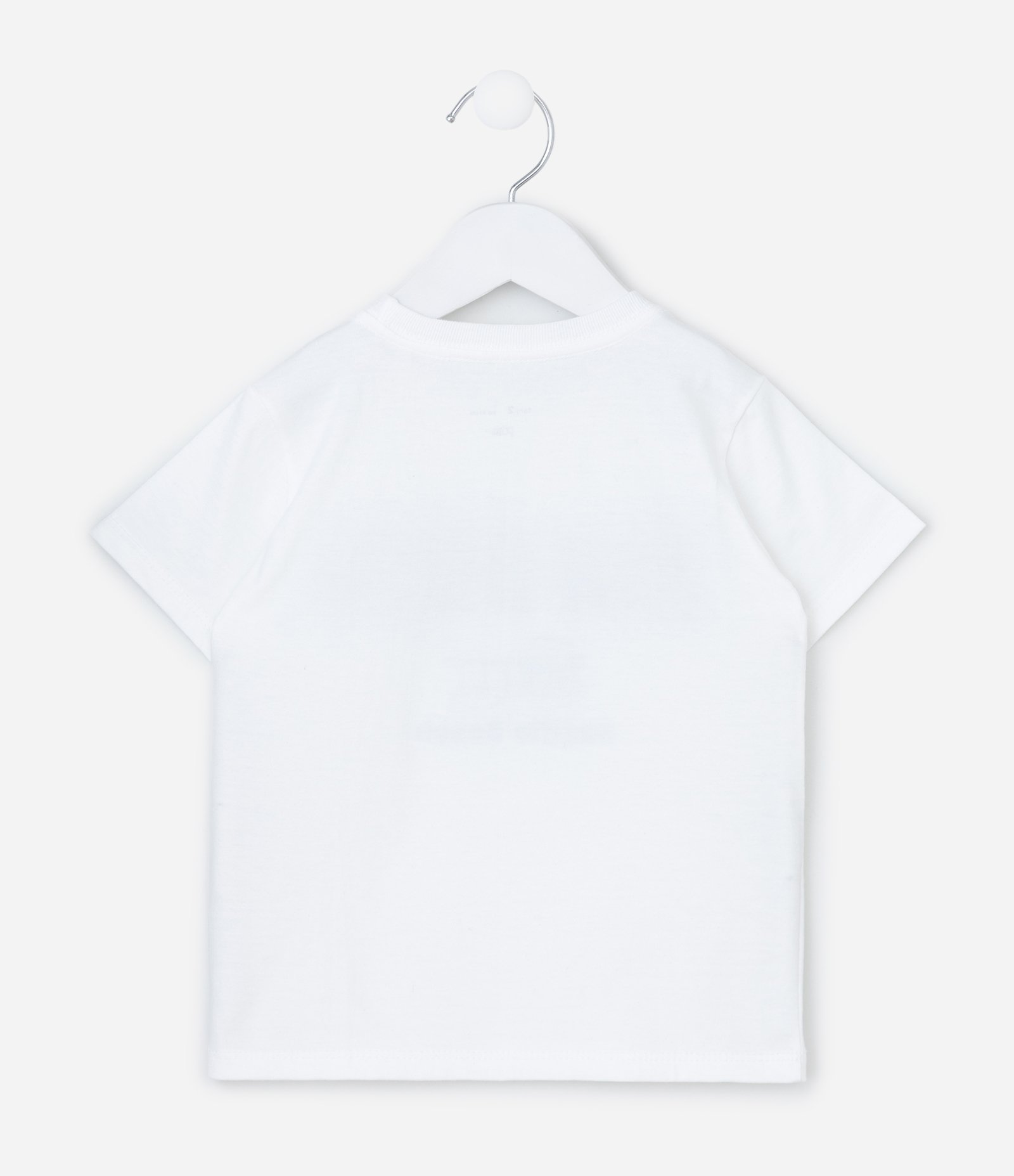 Camiseta Infantil com Estampa San Diego - Tam 1 a 6 Anos Branco 2