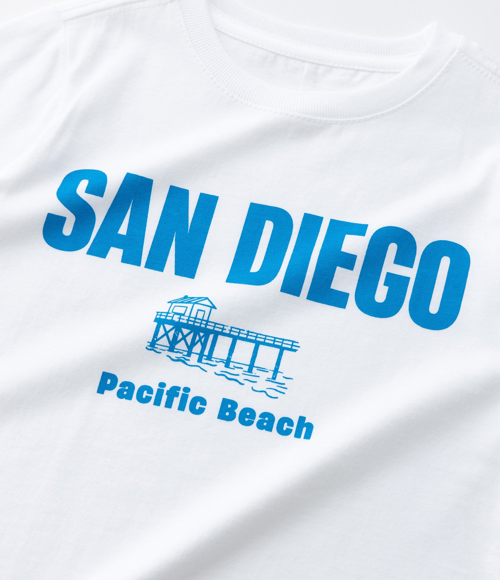 Camiseta Infantil com Estampa San Diego - Tam 1 a 6 Anos Branco 4