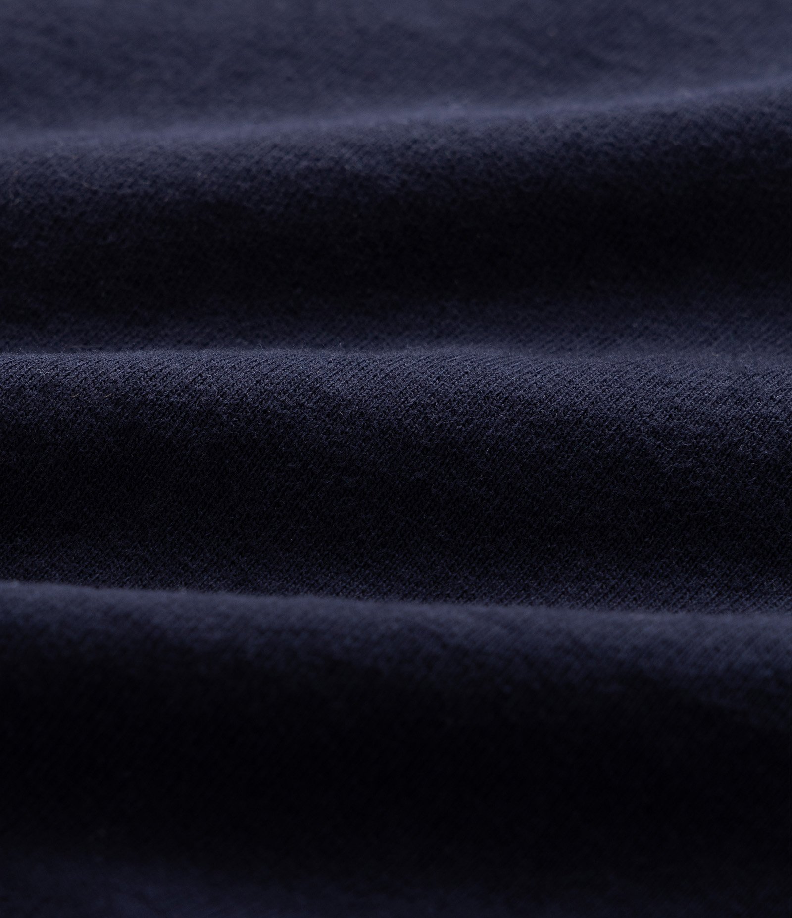 Moletom Liso em Algodão com Gola Polo Azul 3