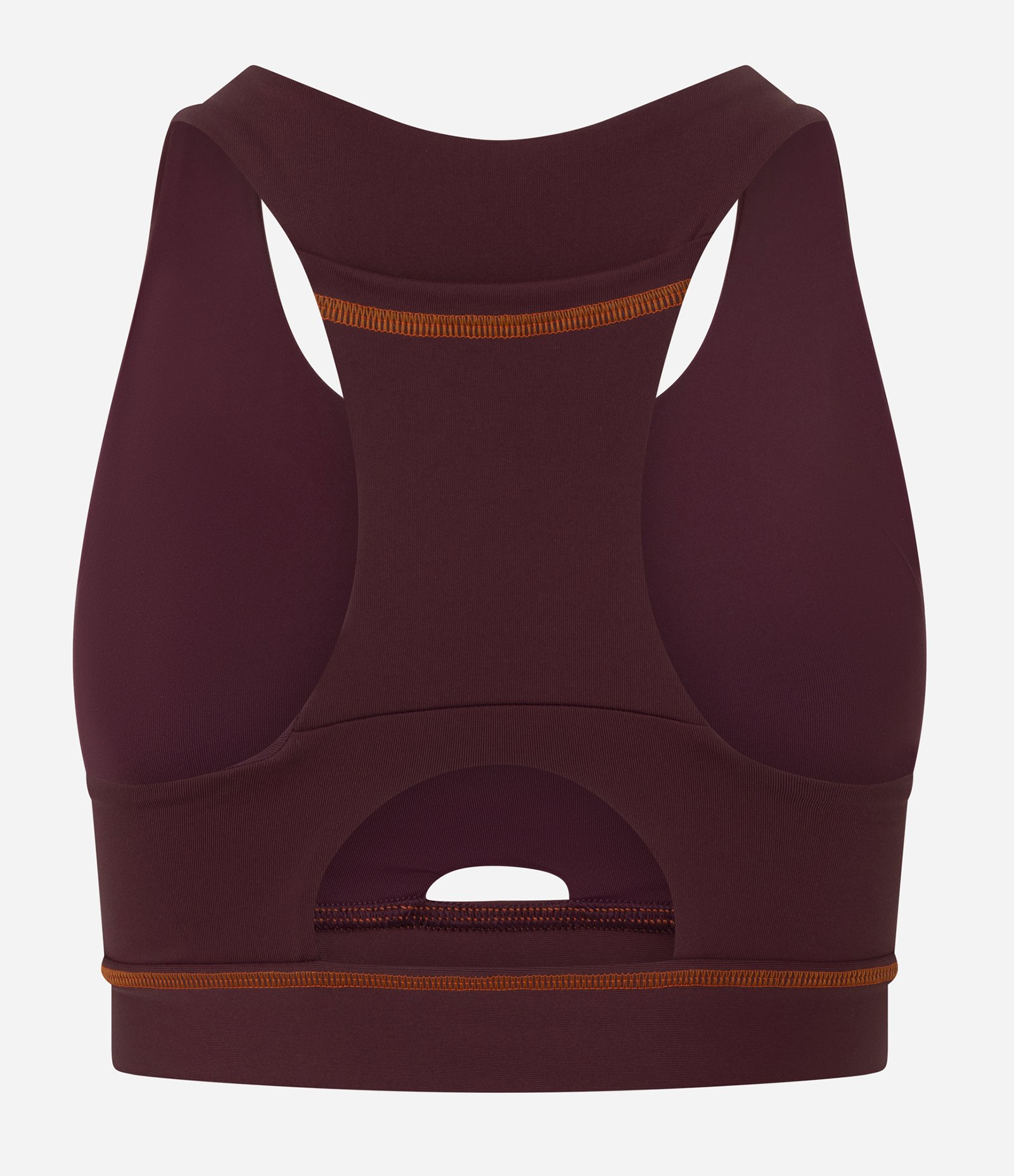 Top Esportivo em Microfibra com Nadador de Sustentação e Bojo Removível Vermelho 7