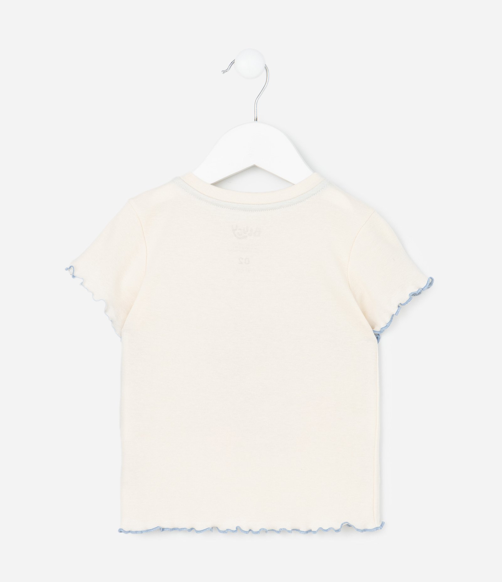 Conjunto Pijama Infantil com Estampa Cães - Tam 3 a 8 Anos Bege/Azul 3