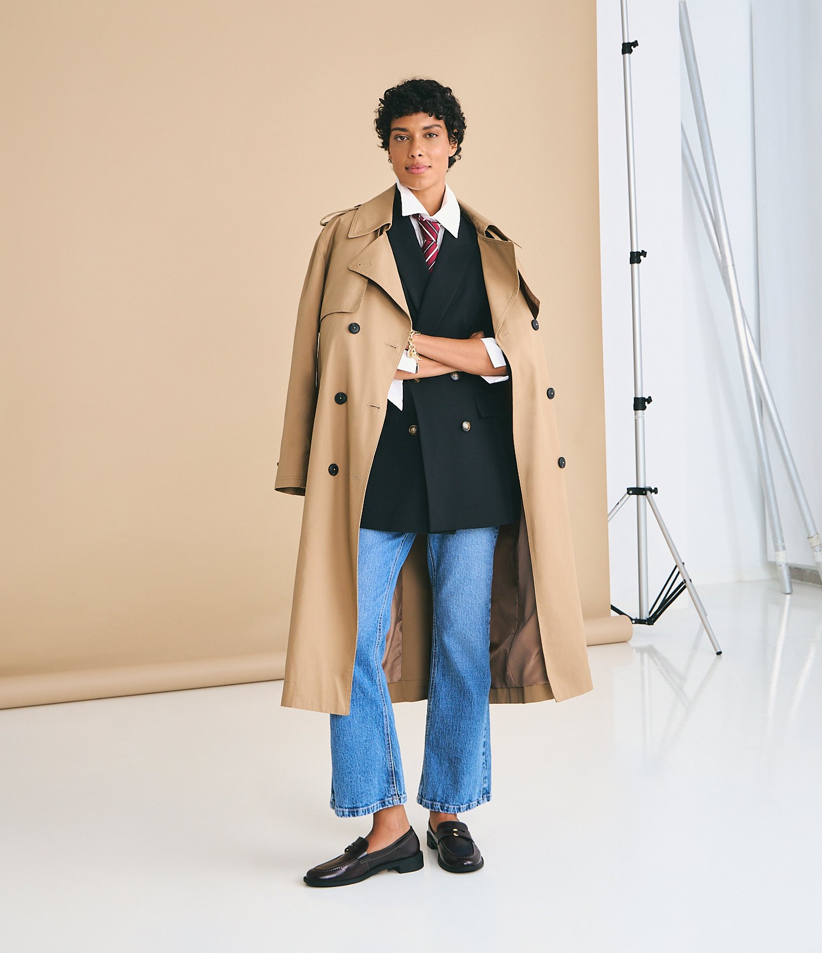 Blazer Slim Alfaiatado e de Modelo Ampulheta Preto 2