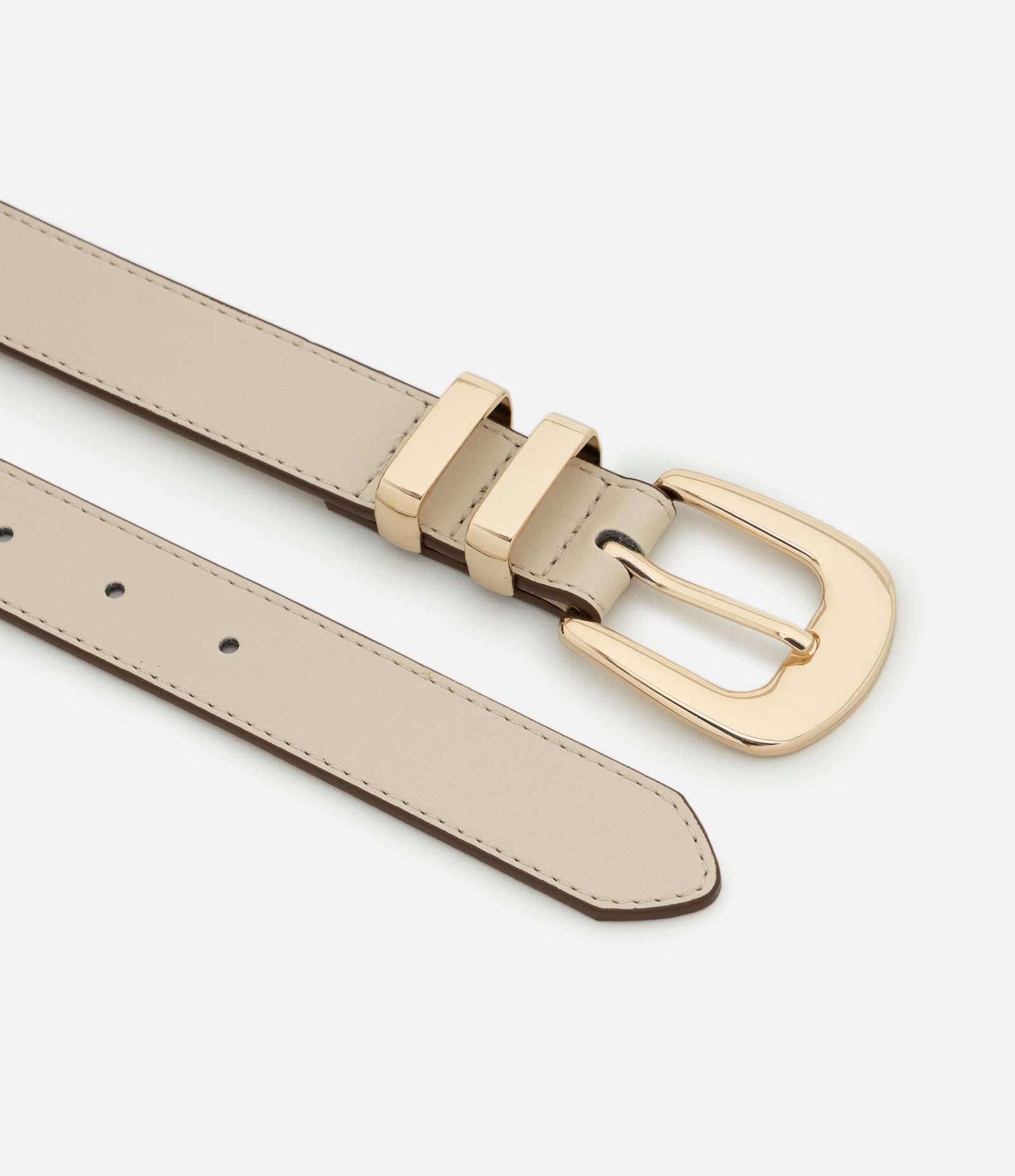 Kit 02 Cintos em PU com Fivela Metálica Multicores 2