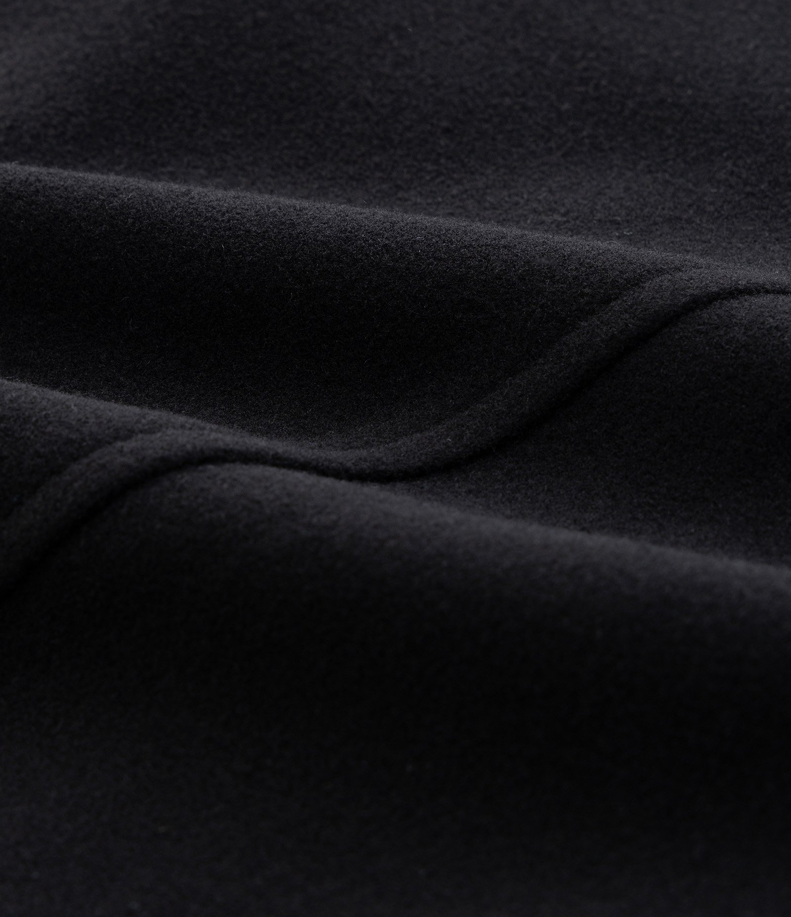 Jaqueta Pesada em Polyvelour Alongada Curve & Plus Size Preto 7