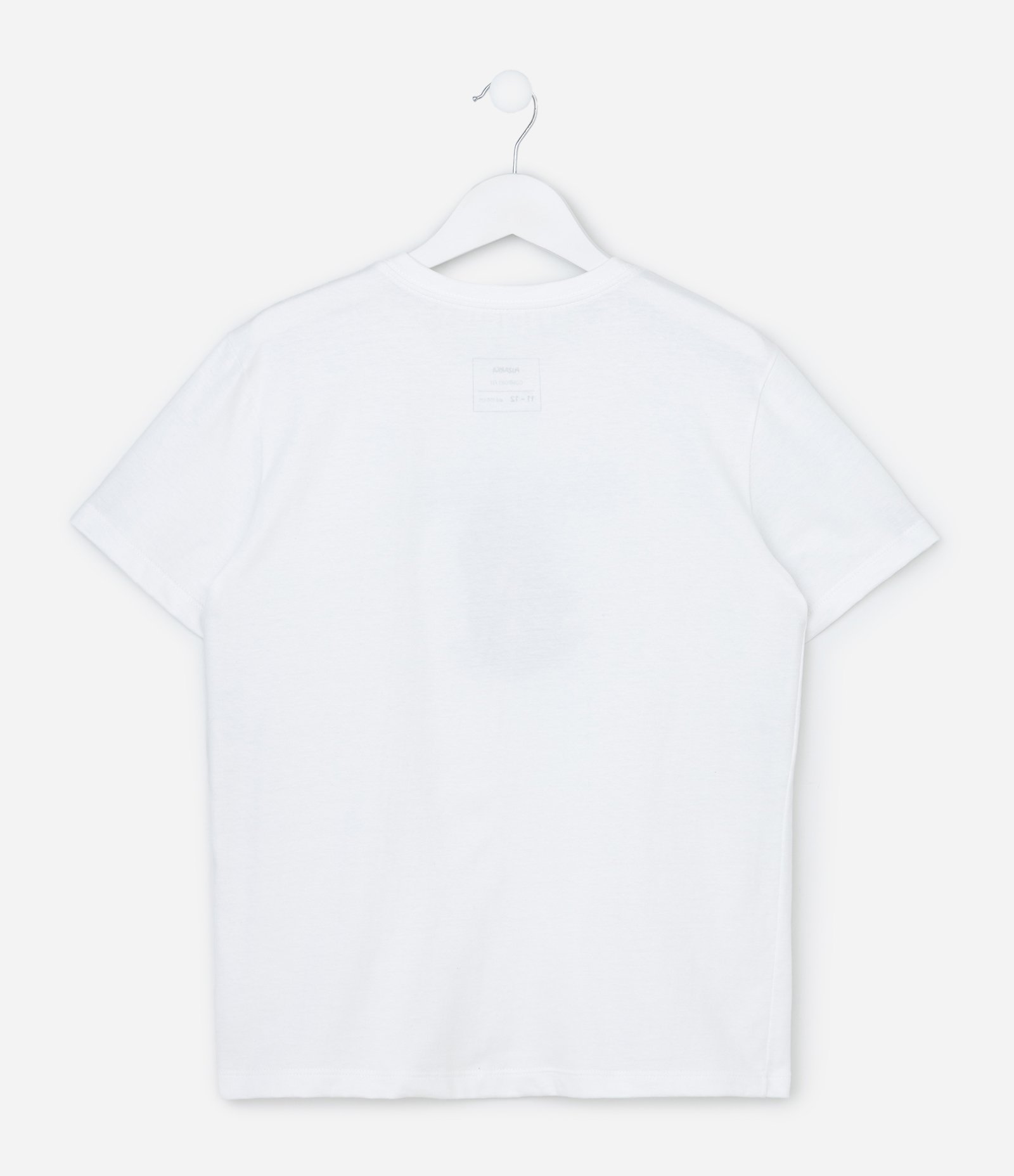 Camiseta Comfort Infantil com Estampa de Capivara Game On - Tam 5 a 14 Anos Branco 2