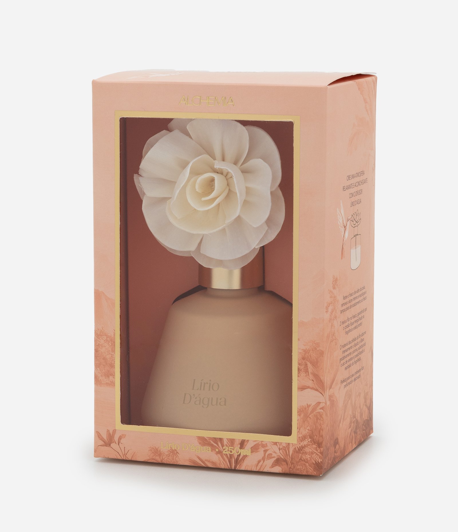 Difusor de Ambiente com Flor Difusora de Lirio D agua Alchemia 250ml 3
