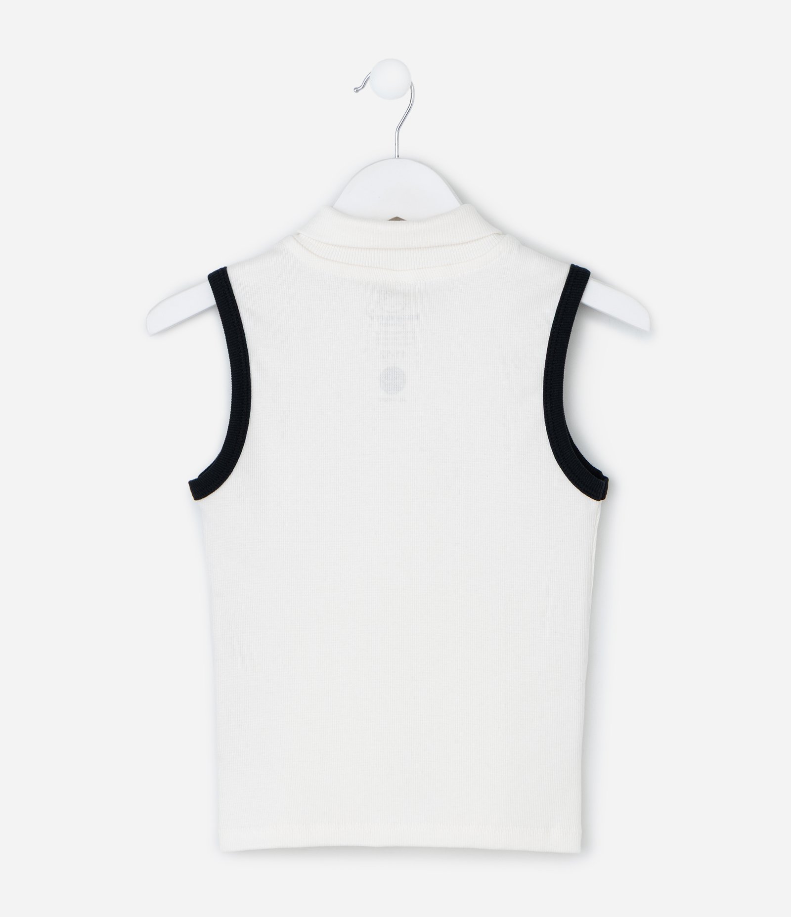 Regata Infantil com Gola Polo e Estampa Hello Kitty – Tam 7 a 16 Anos Off White 2