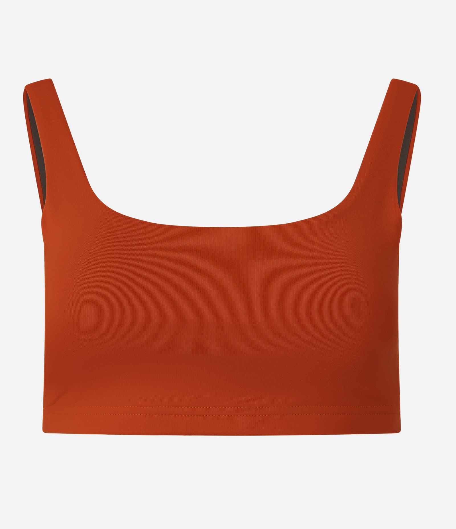 Top Esportivo em Microfibra com Abertura nas Costas Laranja 5