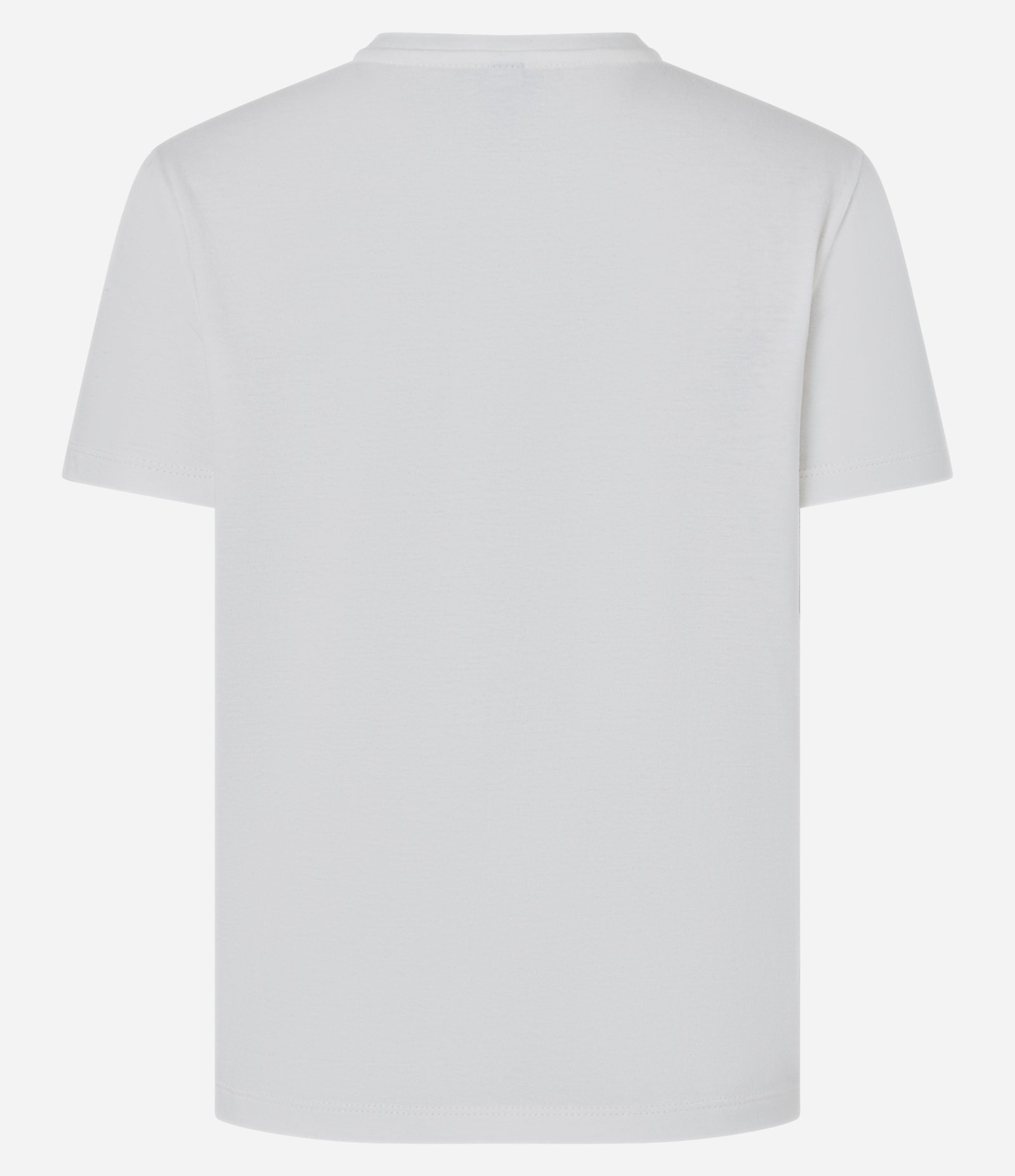 Camiseta em Algodão com Estampa Tropical de Tucanos Branco 2