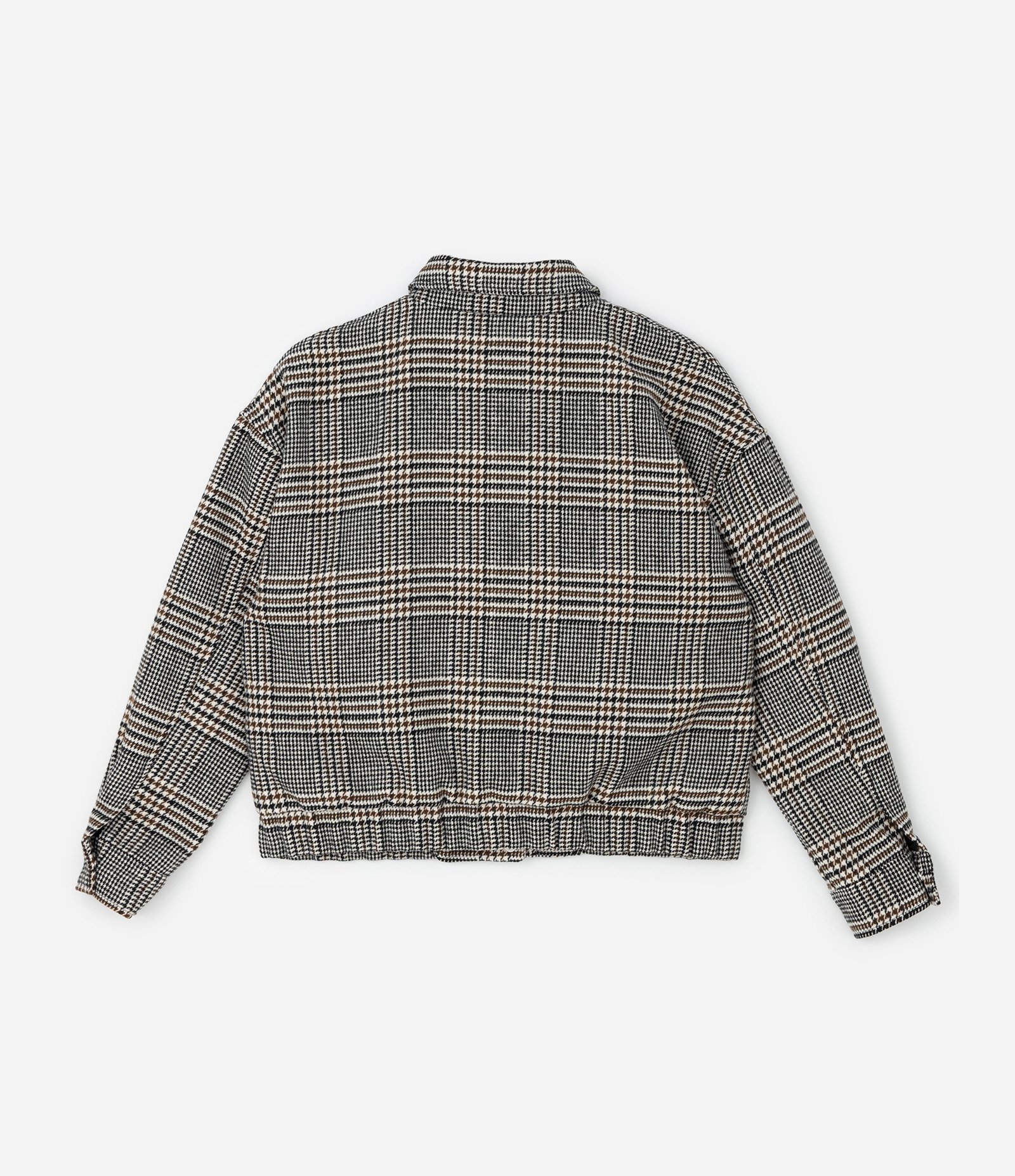 Jaqueta Bomber em Polivelour Xadrez Curve & Plus Size Multicores 2