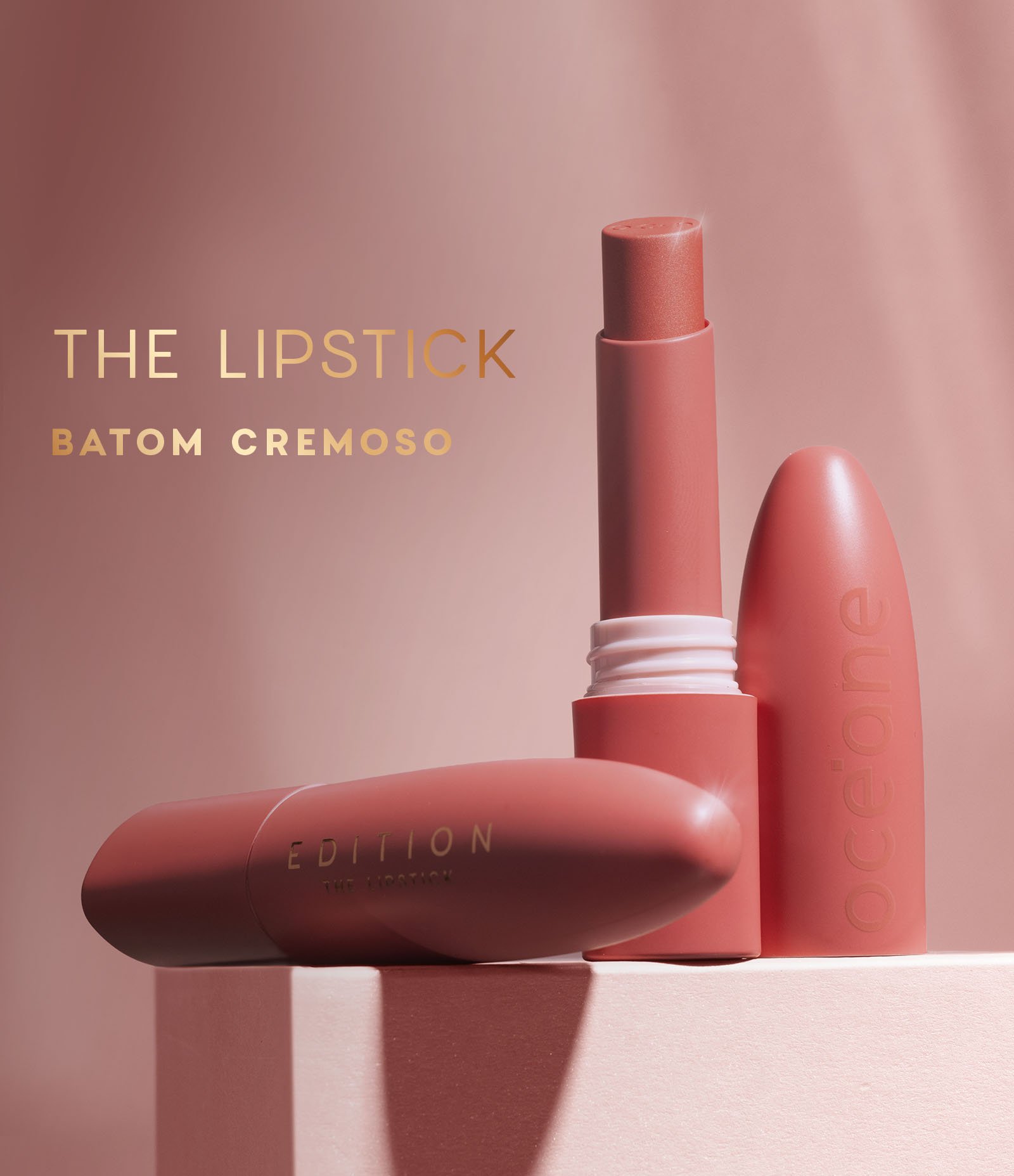 Batom Cremoso The Lipstick Oceane Pink 2