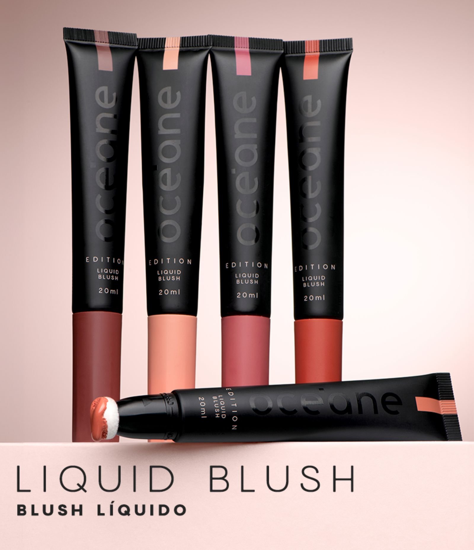 Blush Liquido Liquid Blush Oceane PEACHY 4