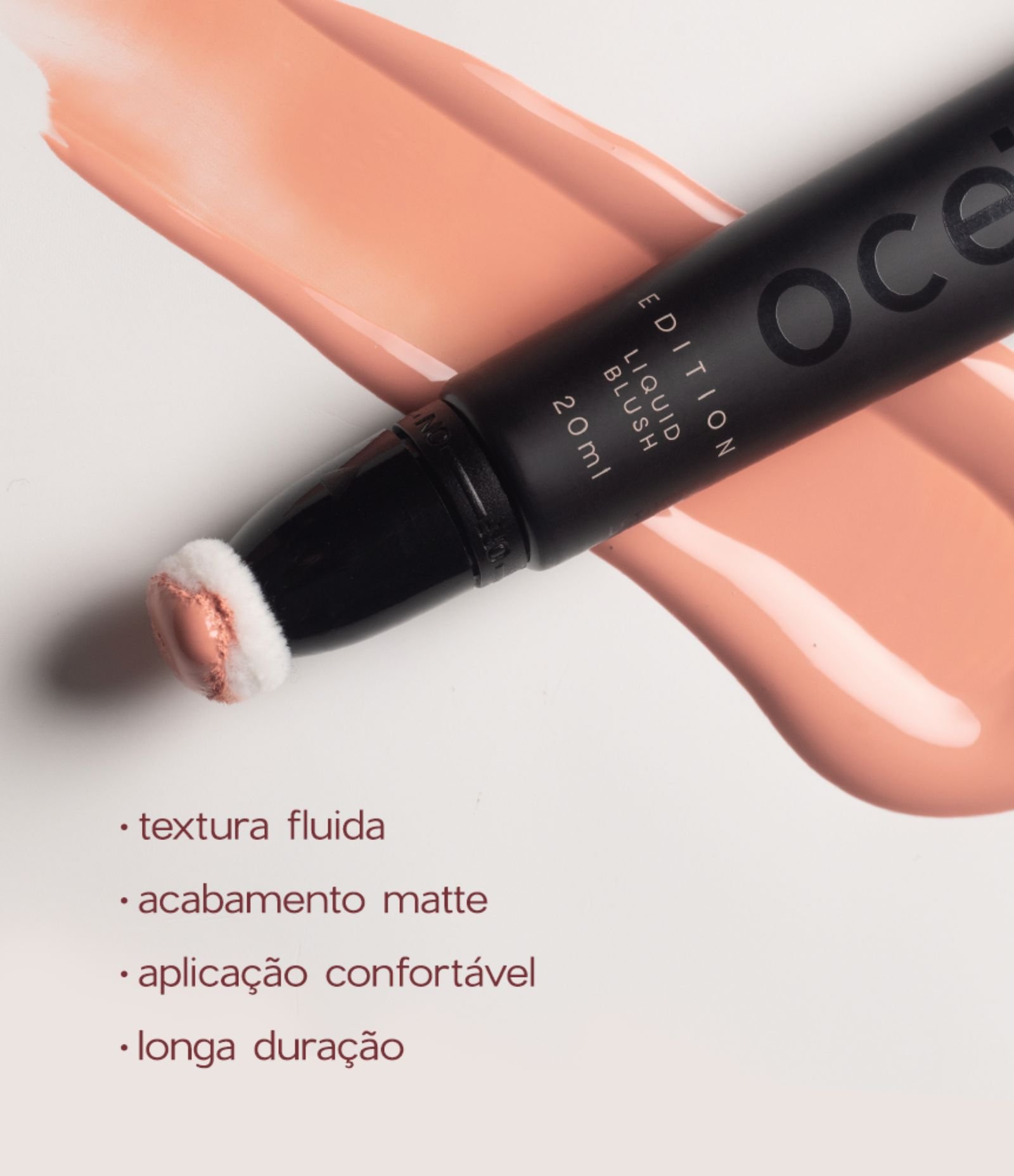 Blush Liquido Liquid Blush Oceane PEACHY 5