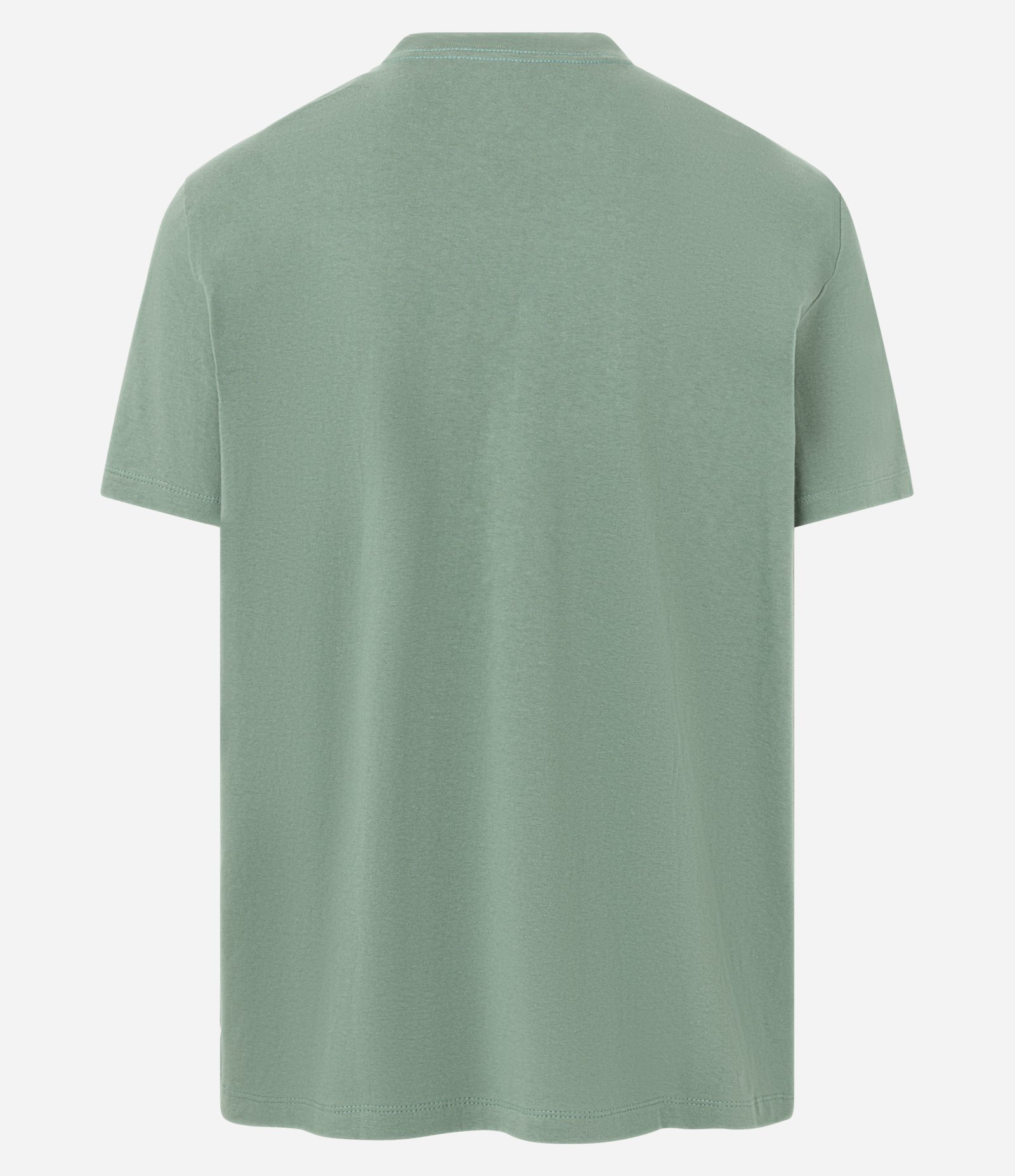 Camiseta Comfort em Algodão com Estampa de Coqueiros Verde 6