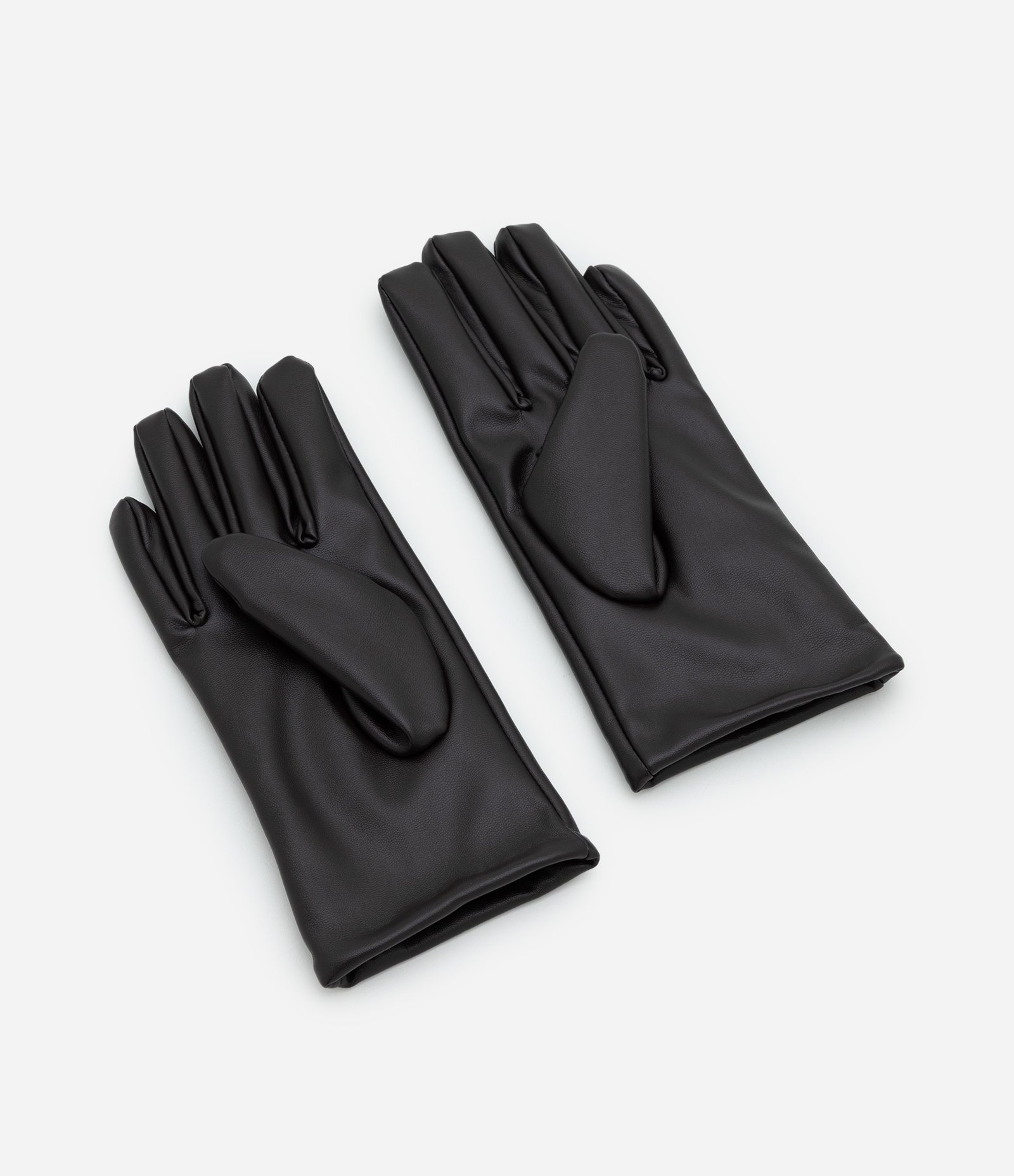 Luva em PU com Detalhe em Tachas Marrom Escuro 2