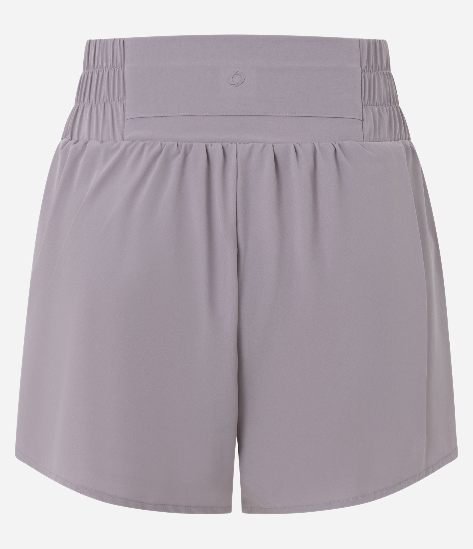 Bermuda Esportiva Sem Costura com Calcinha Interna e Textura Lisa Roxo 2