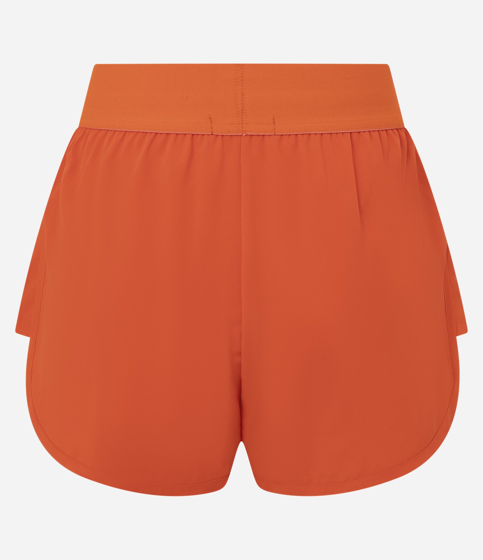 Short Runner Esportivo com Cós Largo Elástico Laranja 2