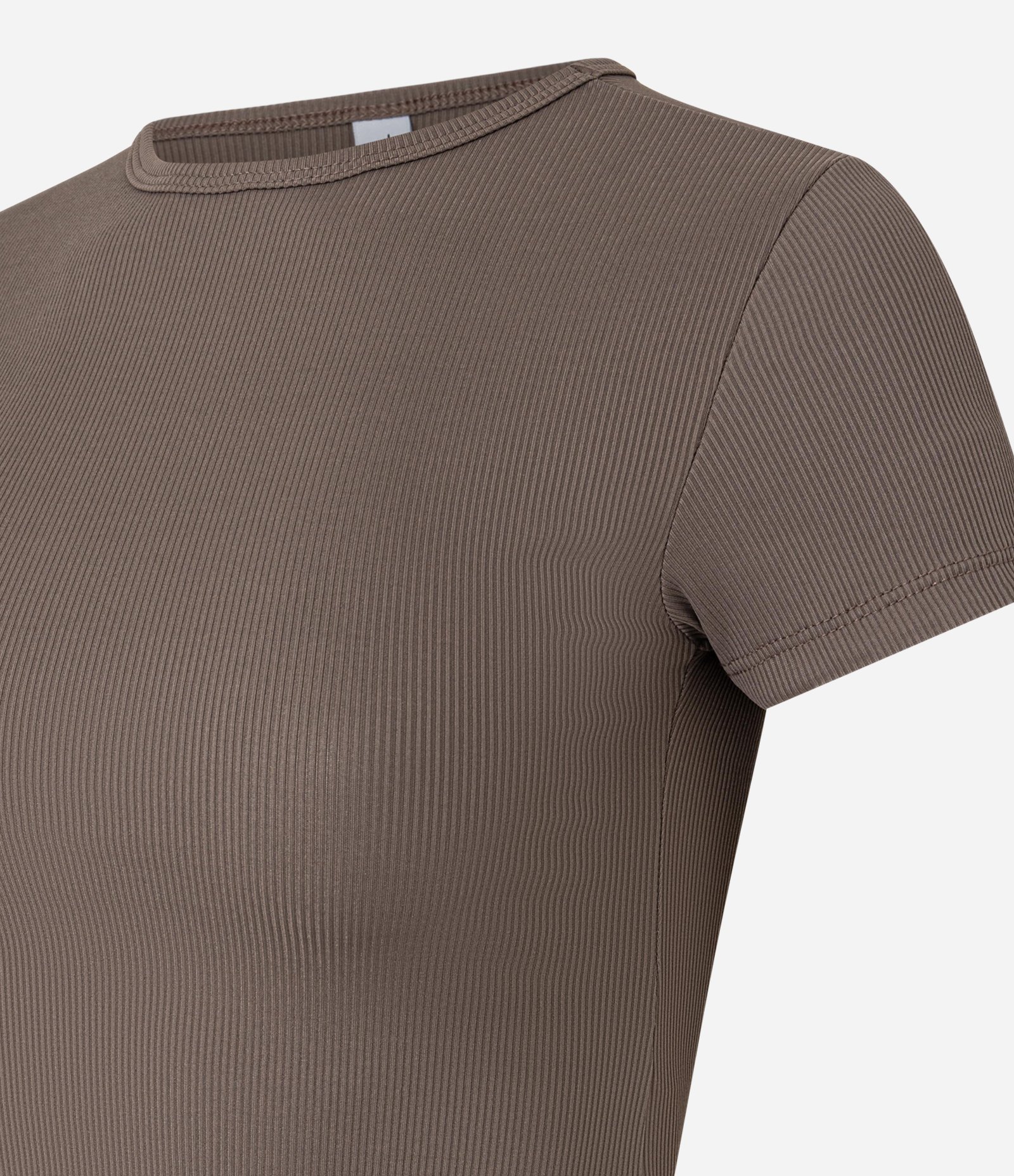 Blusa Básica em Poliamida Cinza 2