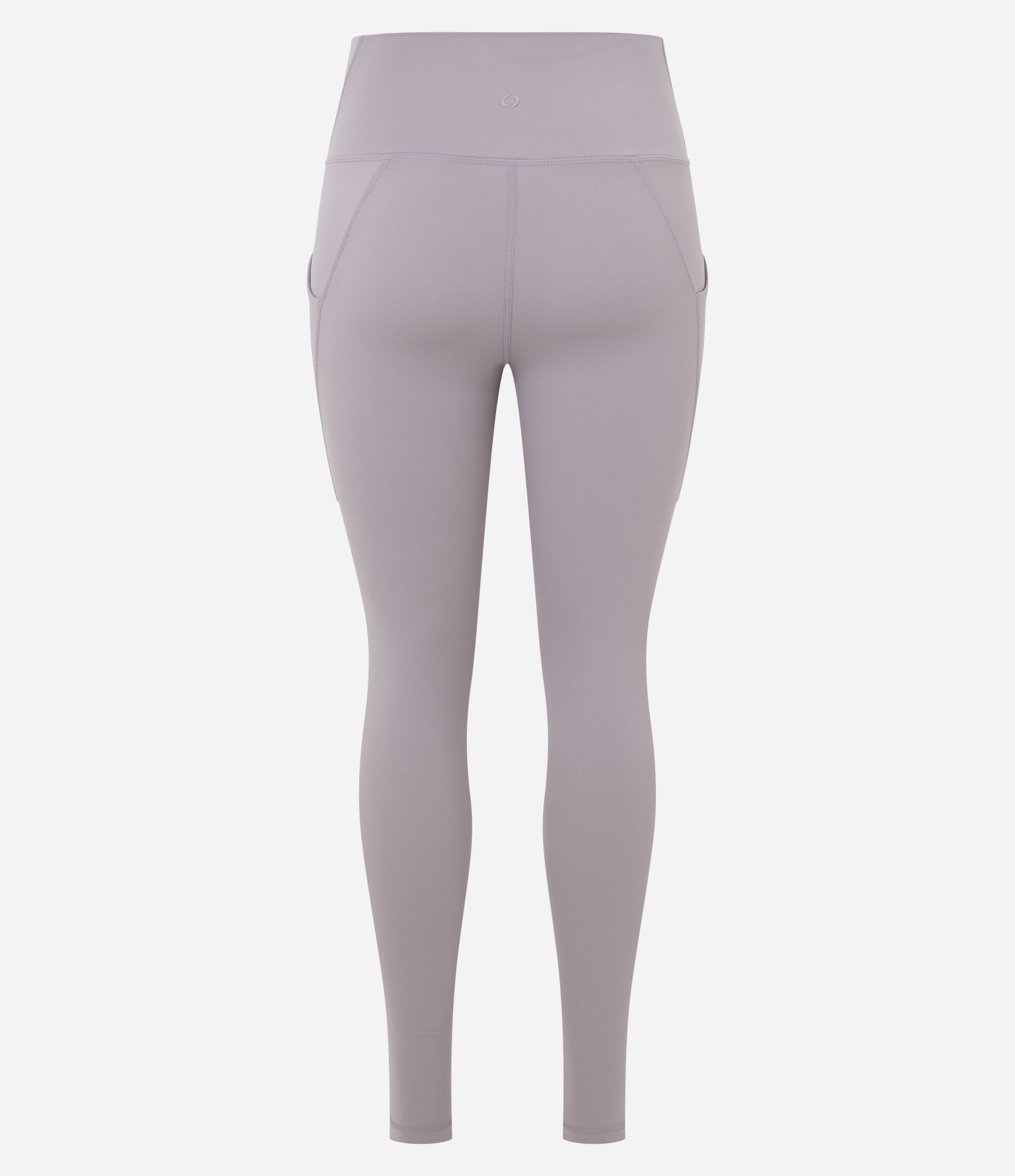 Calca Legging Esportiva em Microfibra com Bolsos Lilás 2