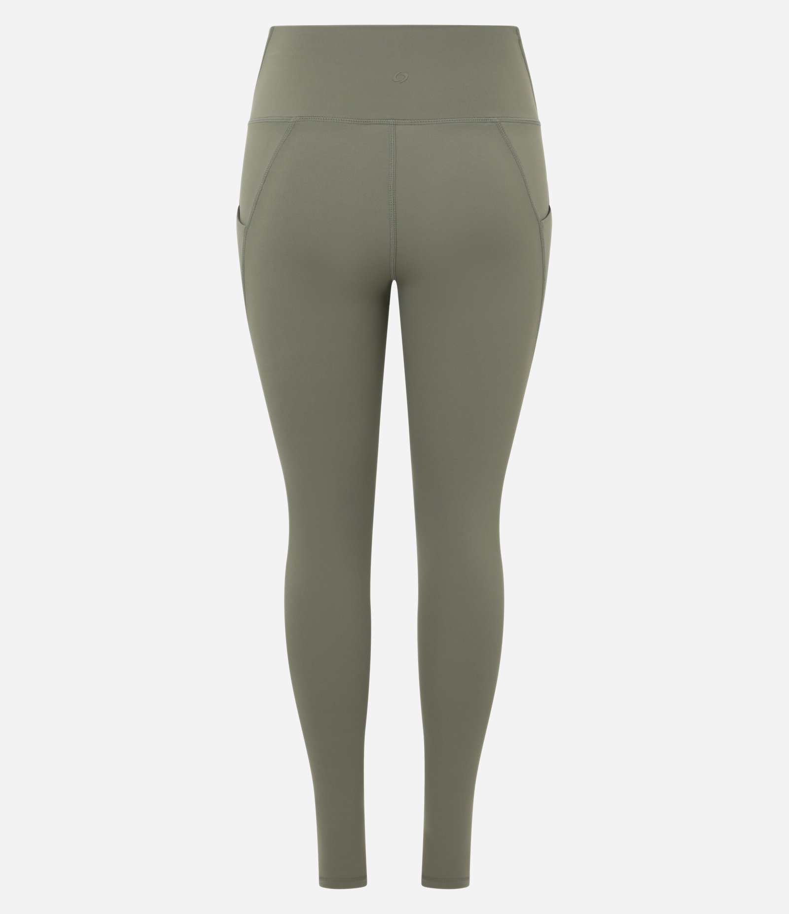 Calca Legging Esportiva em Microfibra com Bolsos Verde 5