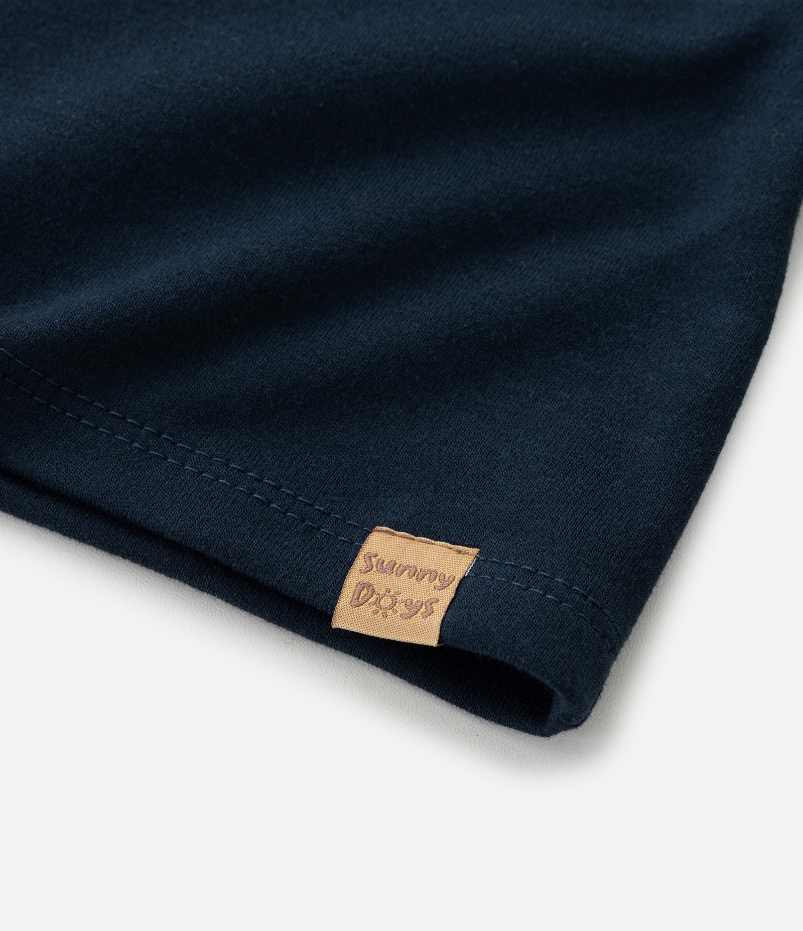 Camiseta Infantil em Algodão com Manga Longa – Tam 1 a 6 Anos Azul Escuro 6