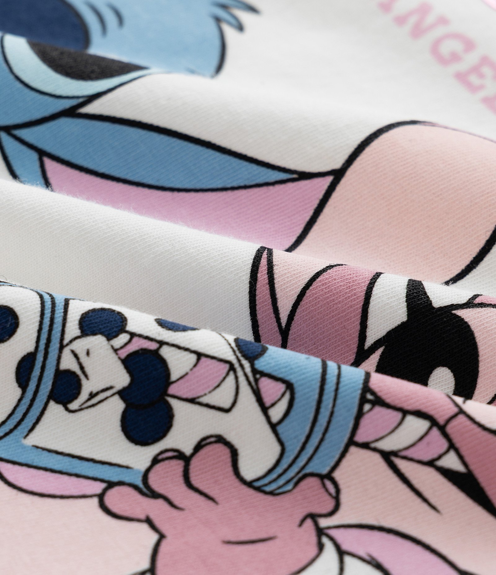 Camiseta Infantil com Estampa Stitch e Angel – Tam 1 a 7/8 Anos Branco 3