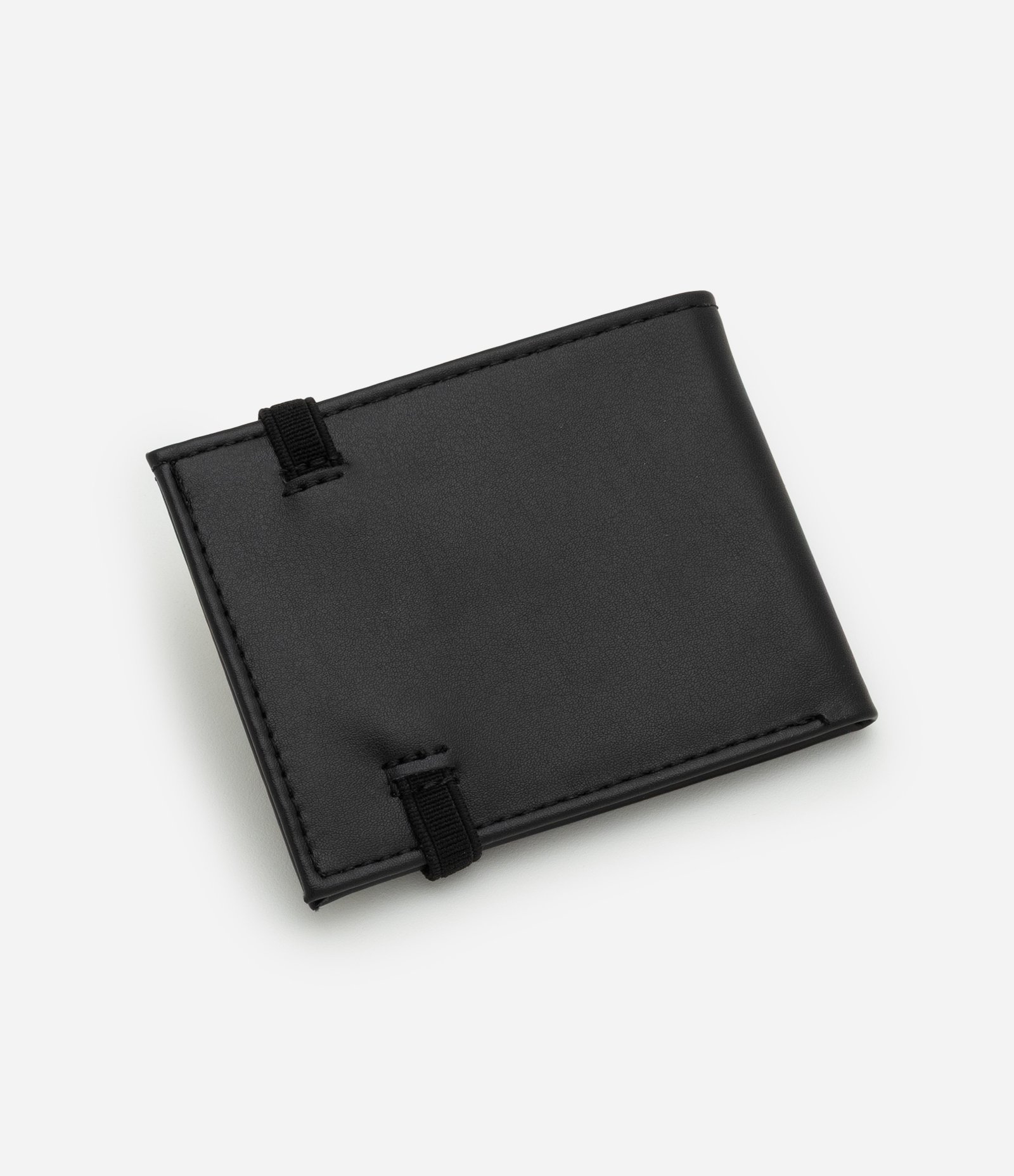 Carteira Compacta com Fechamento por Elástico Preto 2