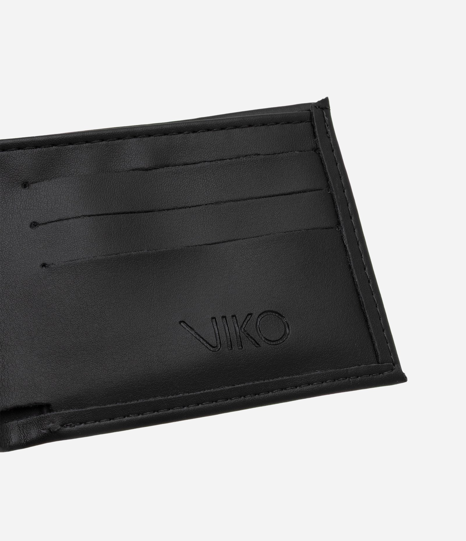 Carteira Compacta com Fechamento por Elástico Preto 4