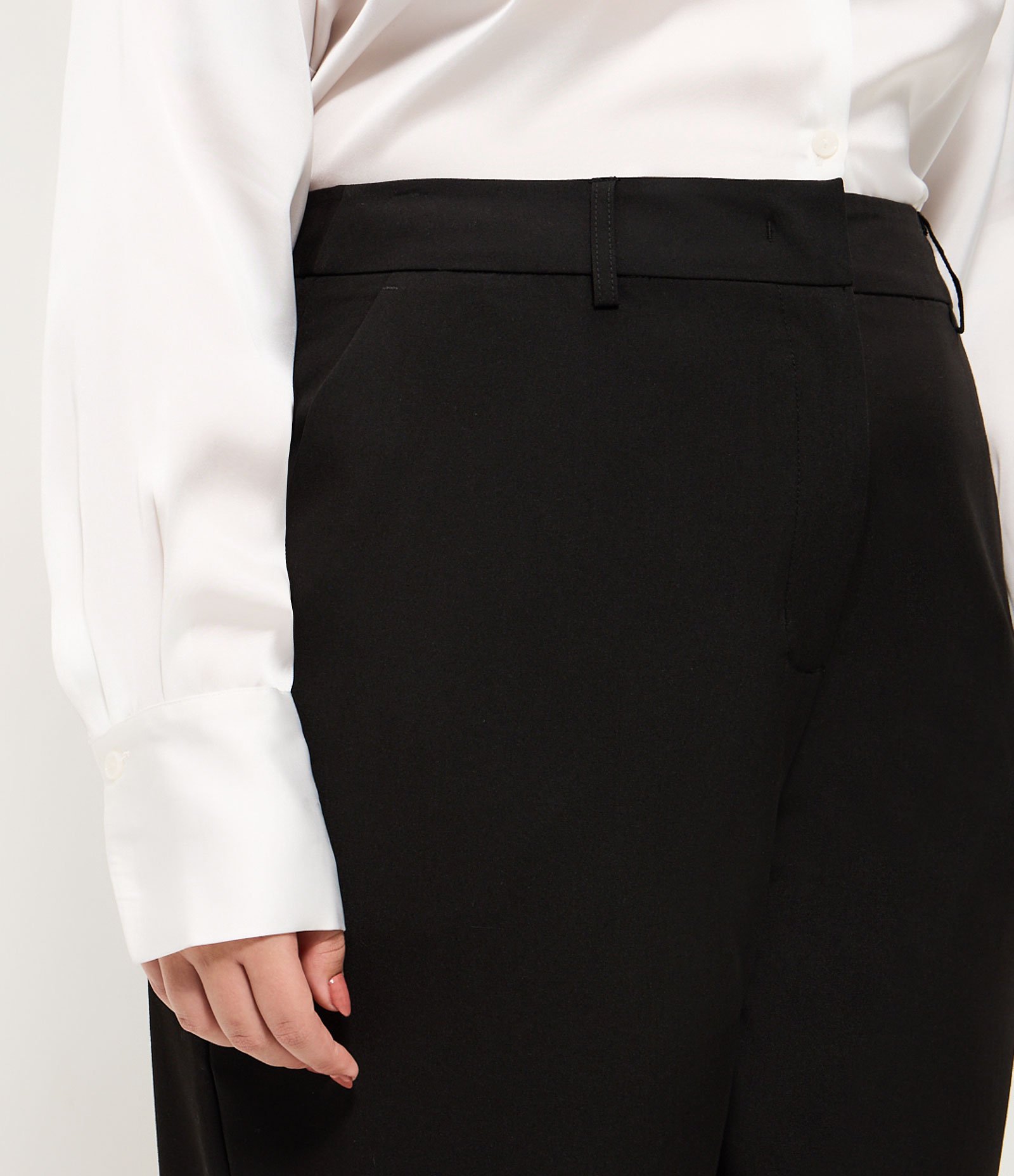 Calça Alfaiatada com Bolso Faca Curve & Plus Size Preto 3