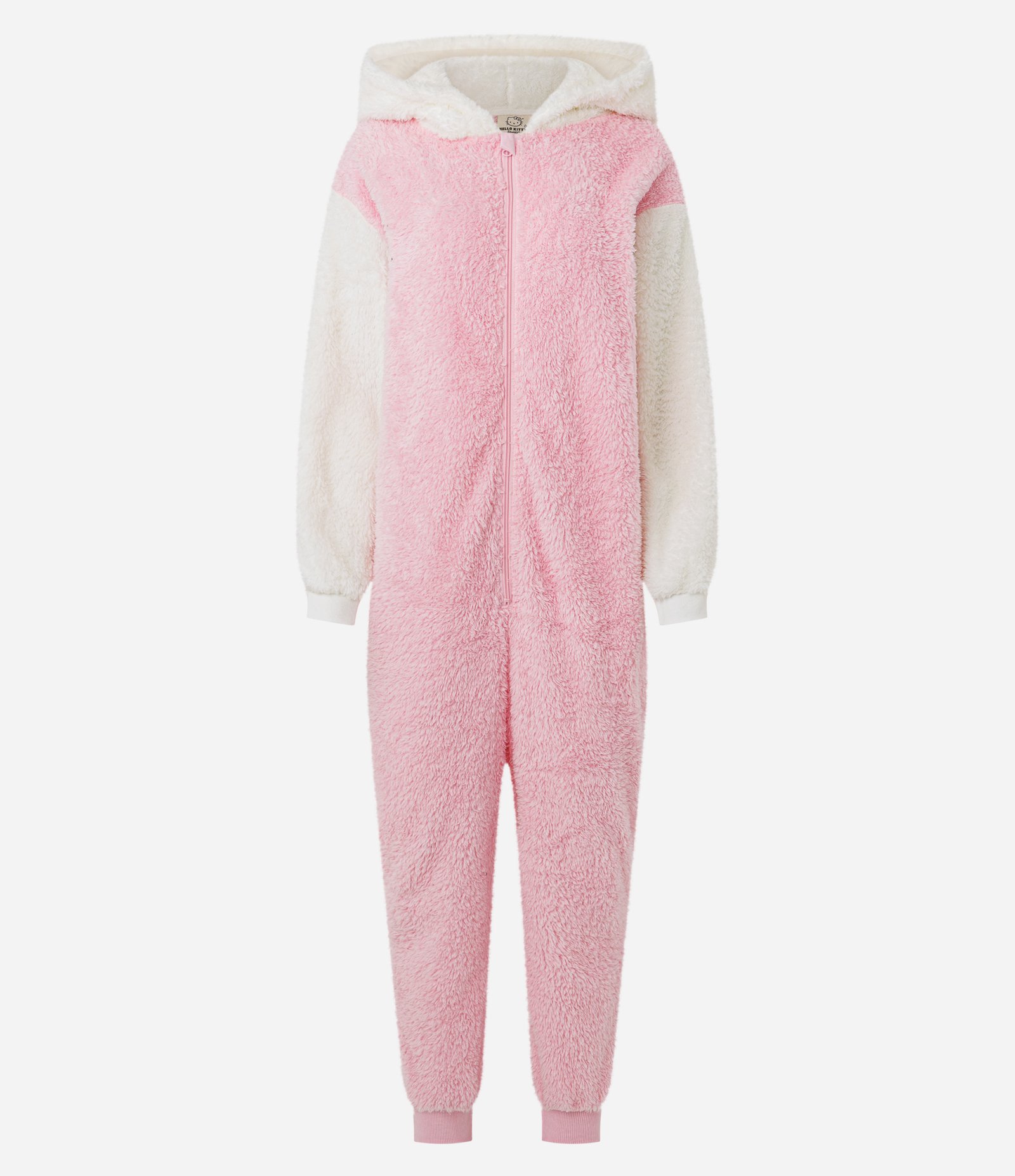 Pijama Macacão em Fleece Hello Kitty Rosa 4
