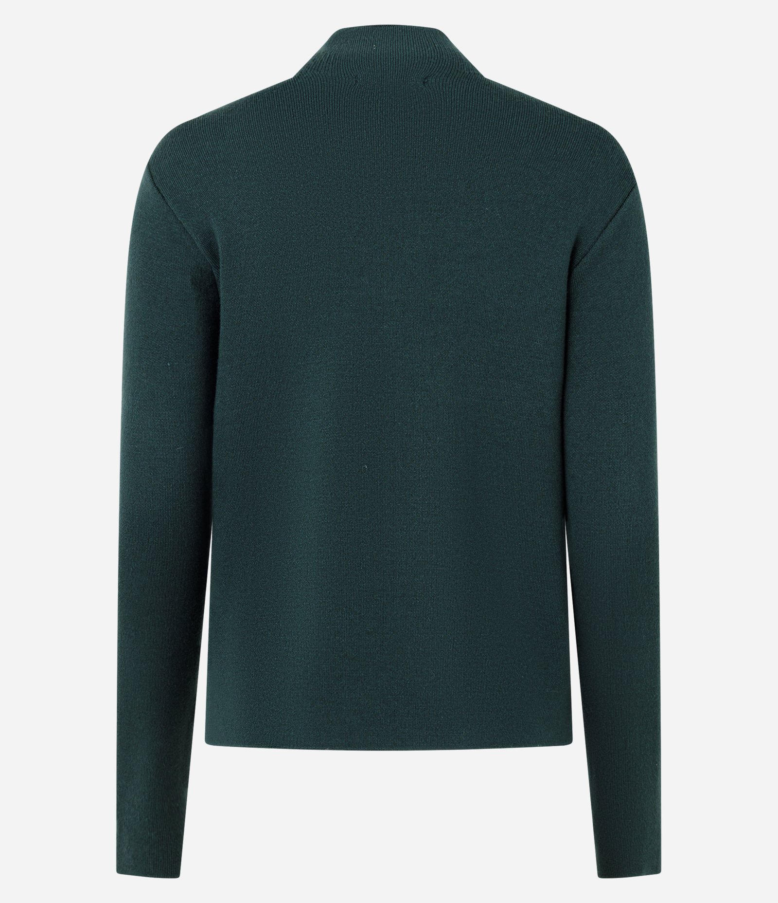 Blusa em Tricô com Golinha Alta Verde 3
