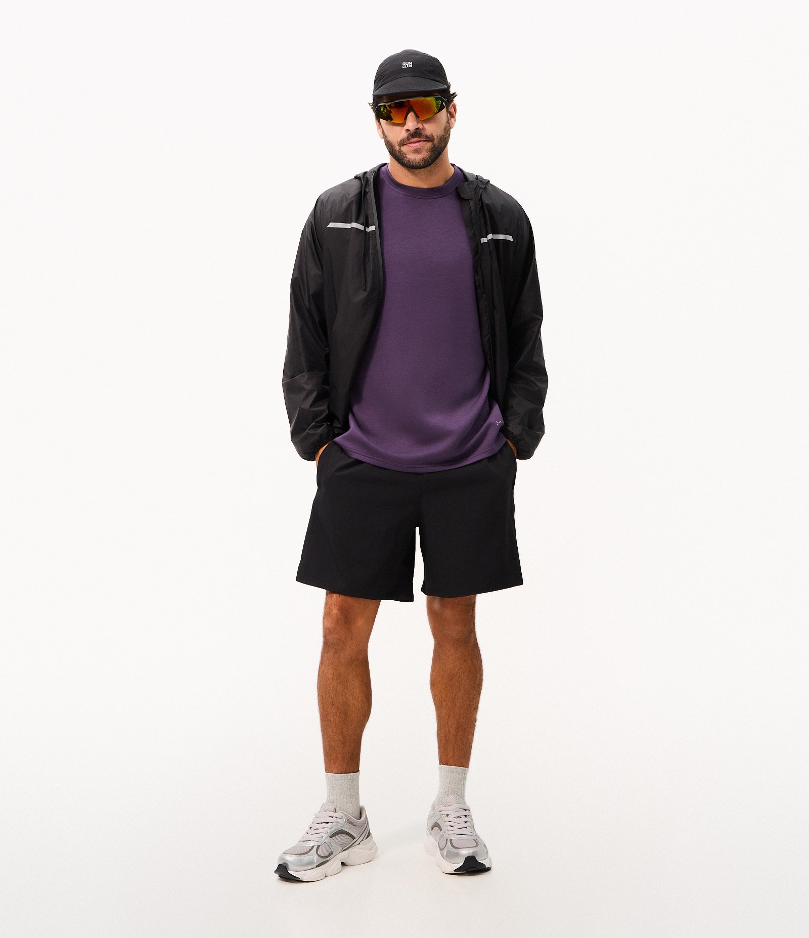 Bermuda Esportiva Tecnológica Preto 1