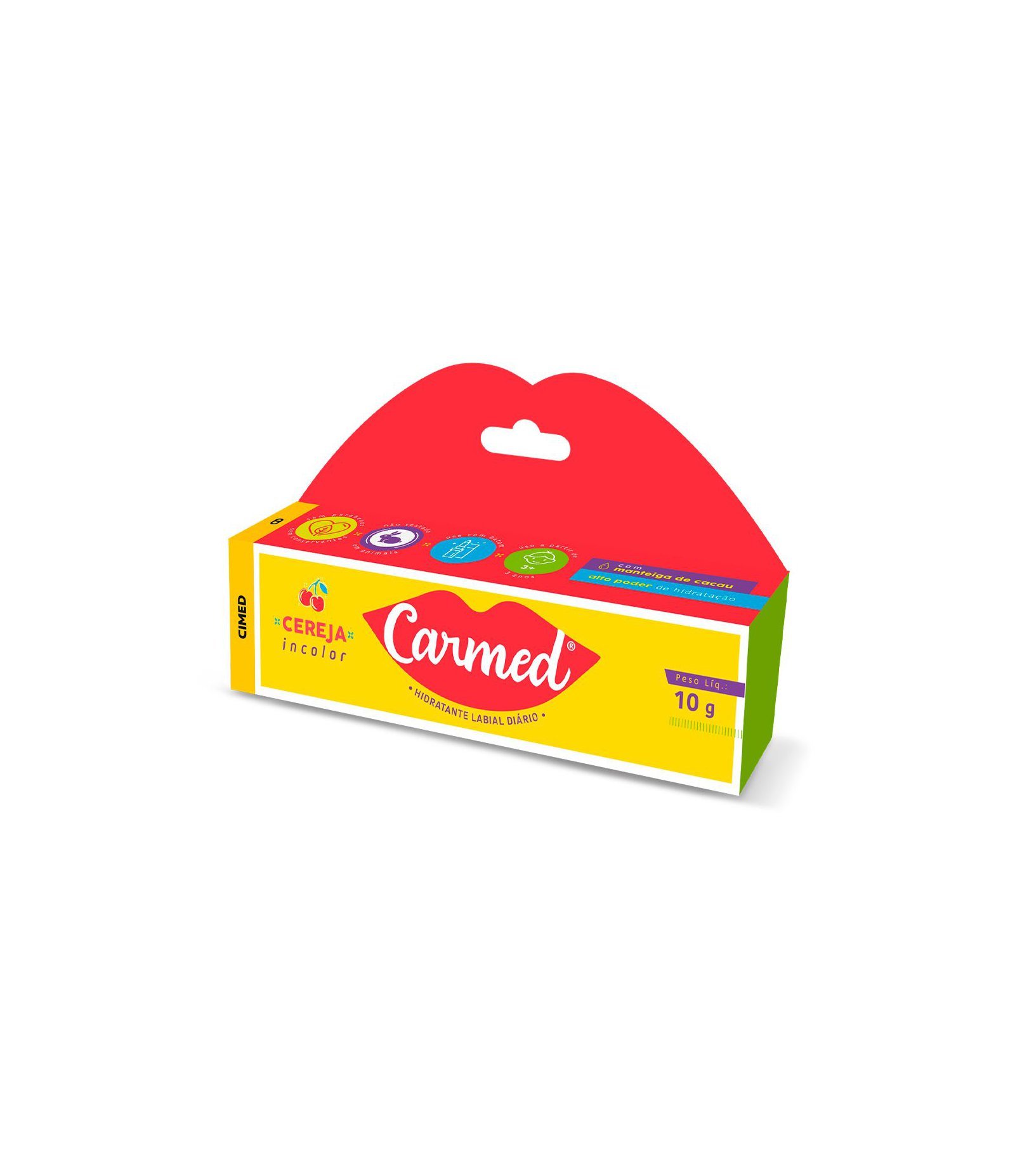 Hidratante Labial SBR Cereja Carmed 570-Cereja 3