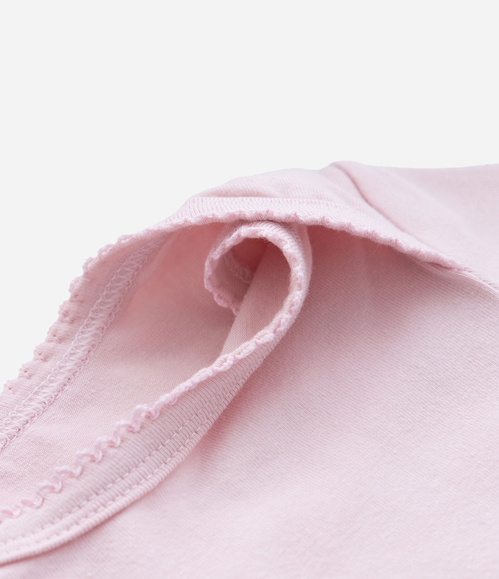 Body Infantil com Detalhe Picueta - Tam RN a 18 Meses Rosa Claro 4