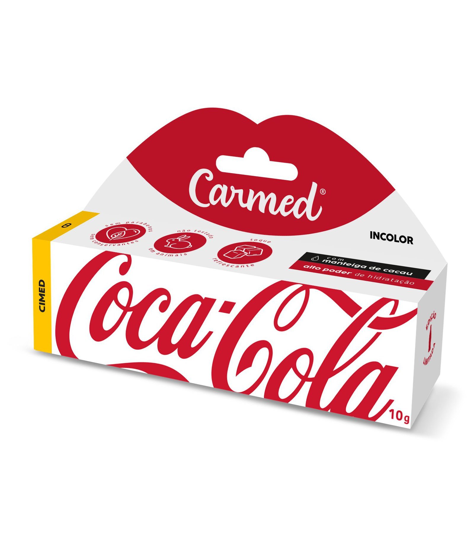 Hidratante Labial BG Coca Cola Carmed Incolor 2