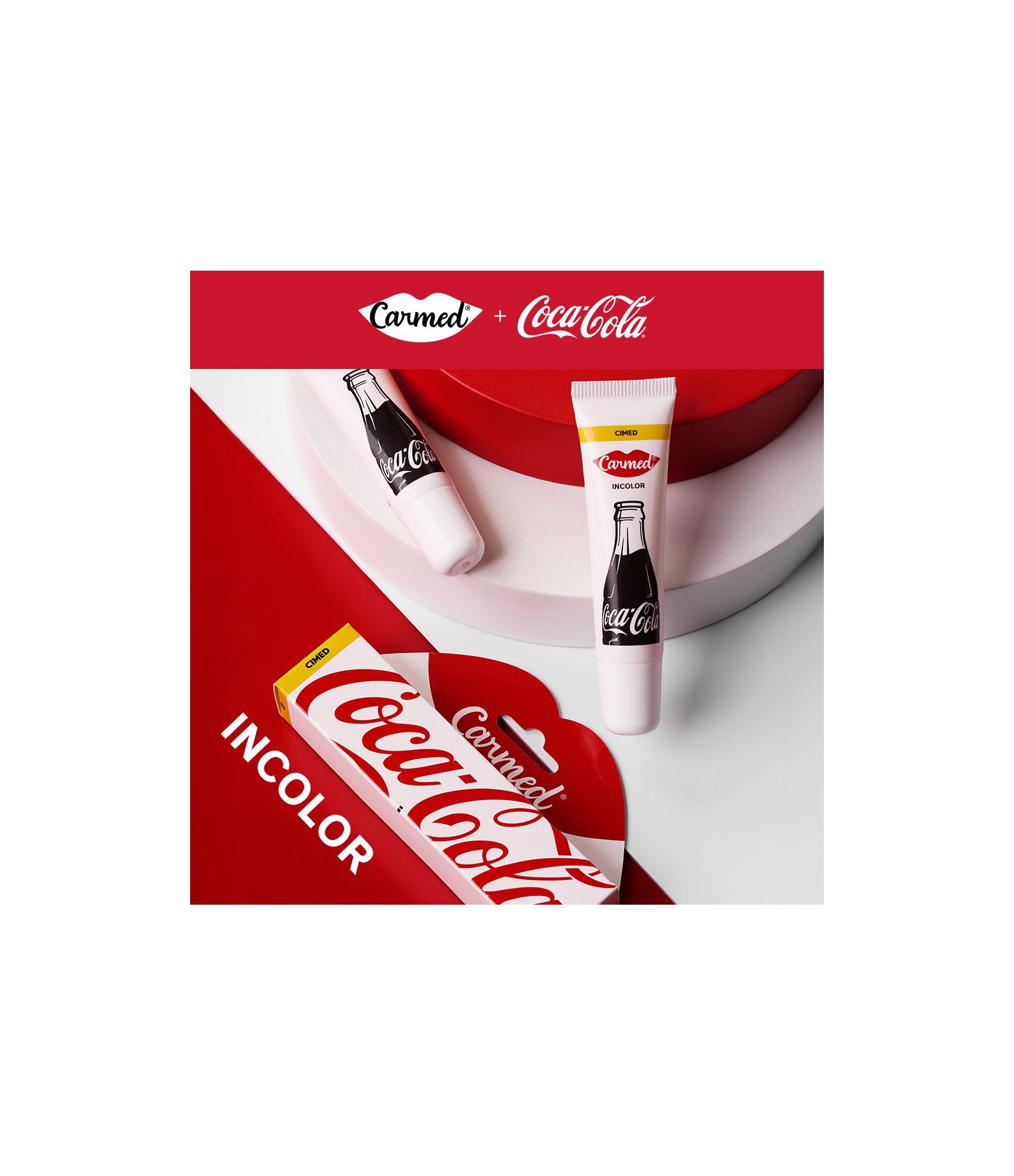 Hidratante Labial BG Coca Cola Carmed Incolor 3