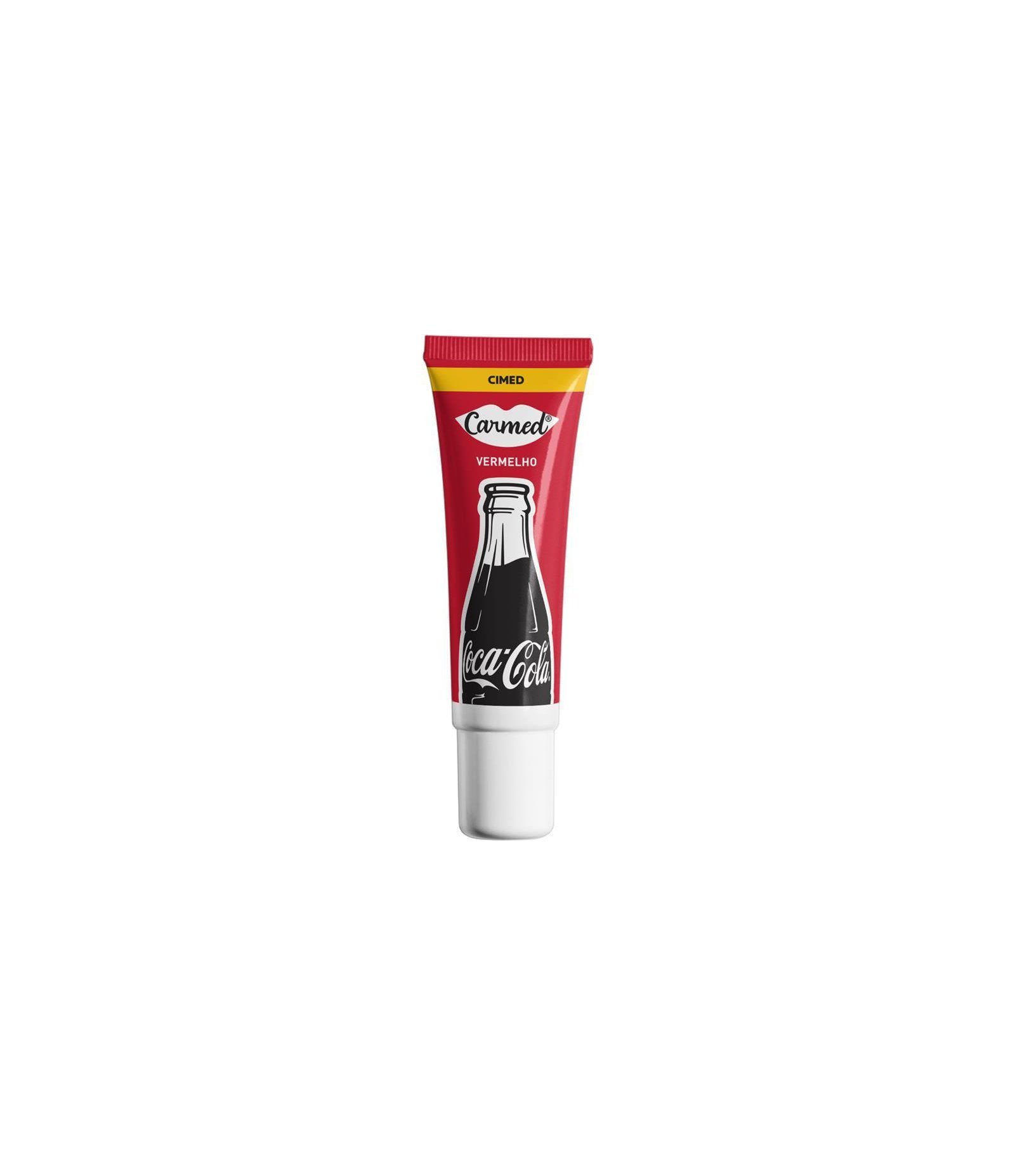 Hidratante Labial BG Coca Cola Carmed Vermelho 1