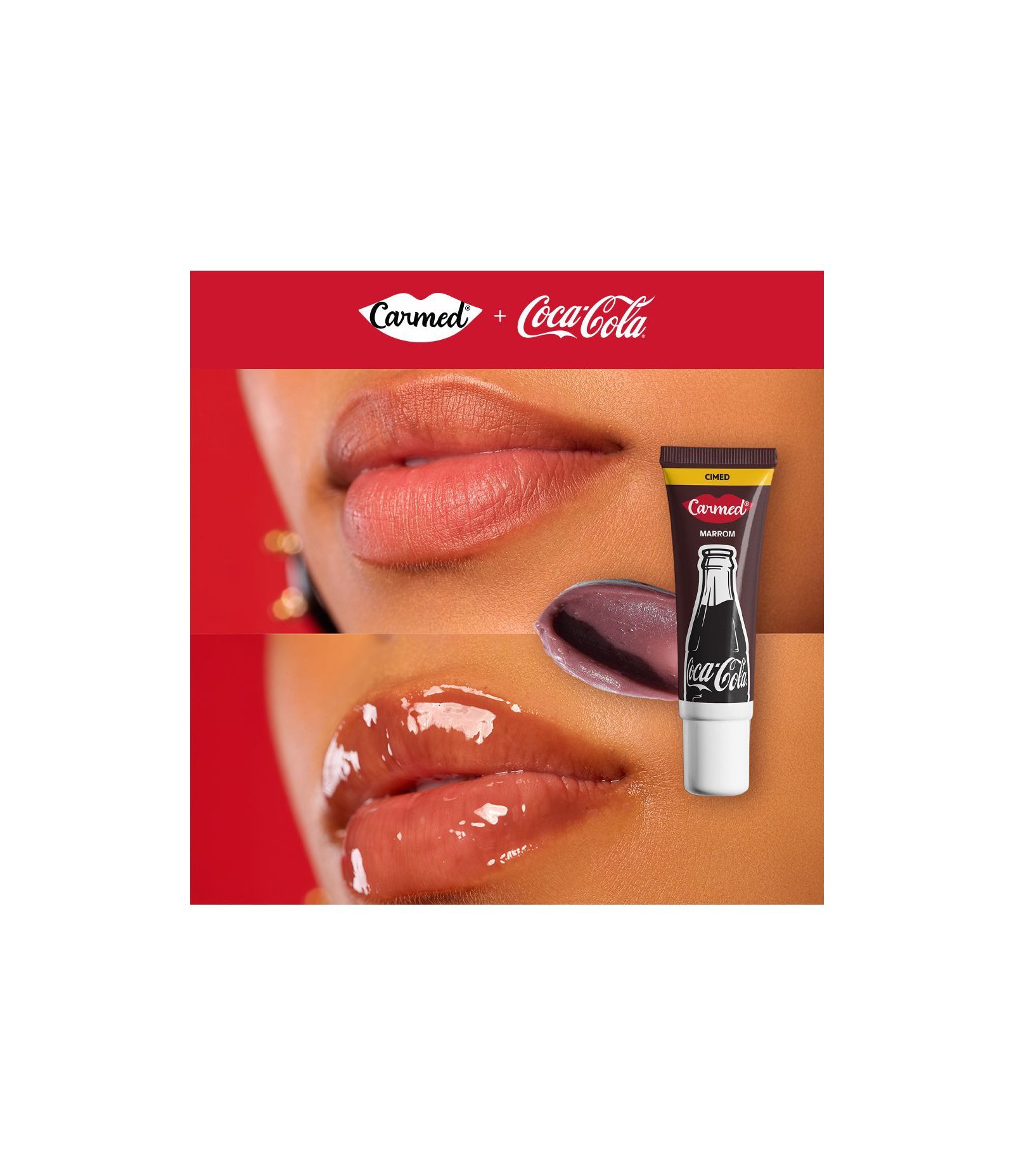 Hidratante Labial BG Coca Cola Carmed Marrom 4
