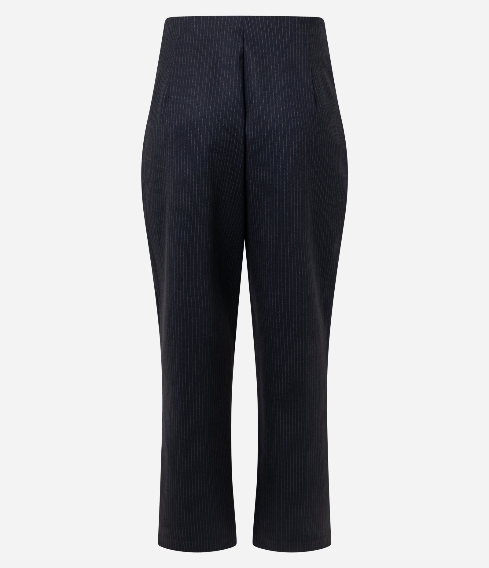 Calça Afunilada com Aviamento no Cós Azul 6
