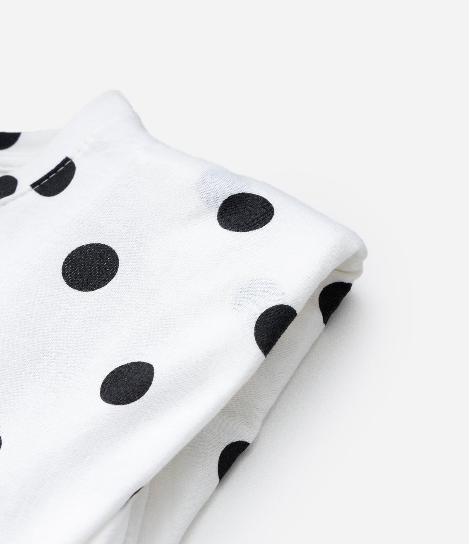 Vestido New Midi em Algodão Poá Curve e Plus Size Off White 4