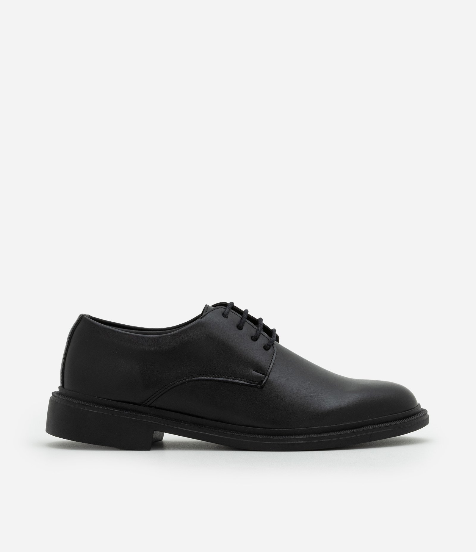 Sapato Oxford com Biqueira Arredondada Preto 1