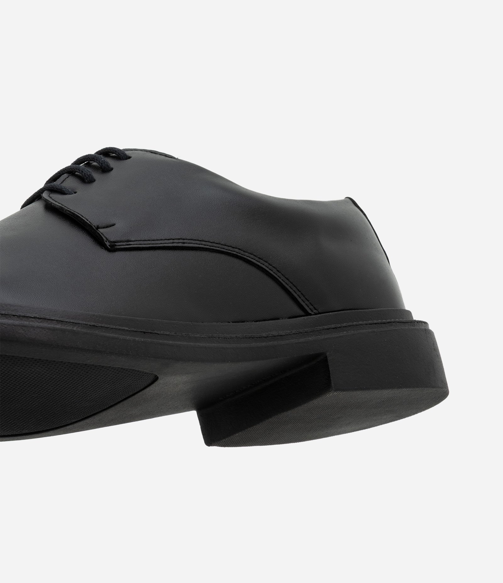 Sapato Oxford com Biqueira Arredondada Preto 3